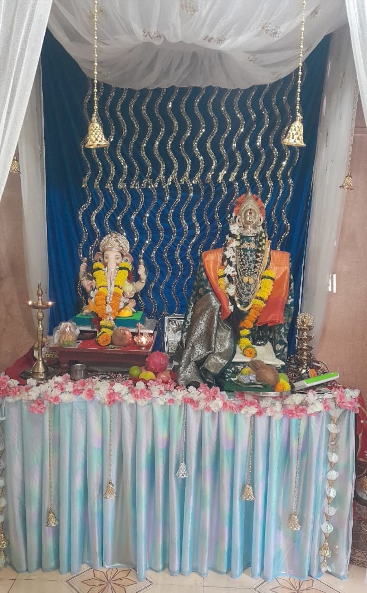 बाळकृष्ण जयराम कासार यांच्या घरचा गणपती