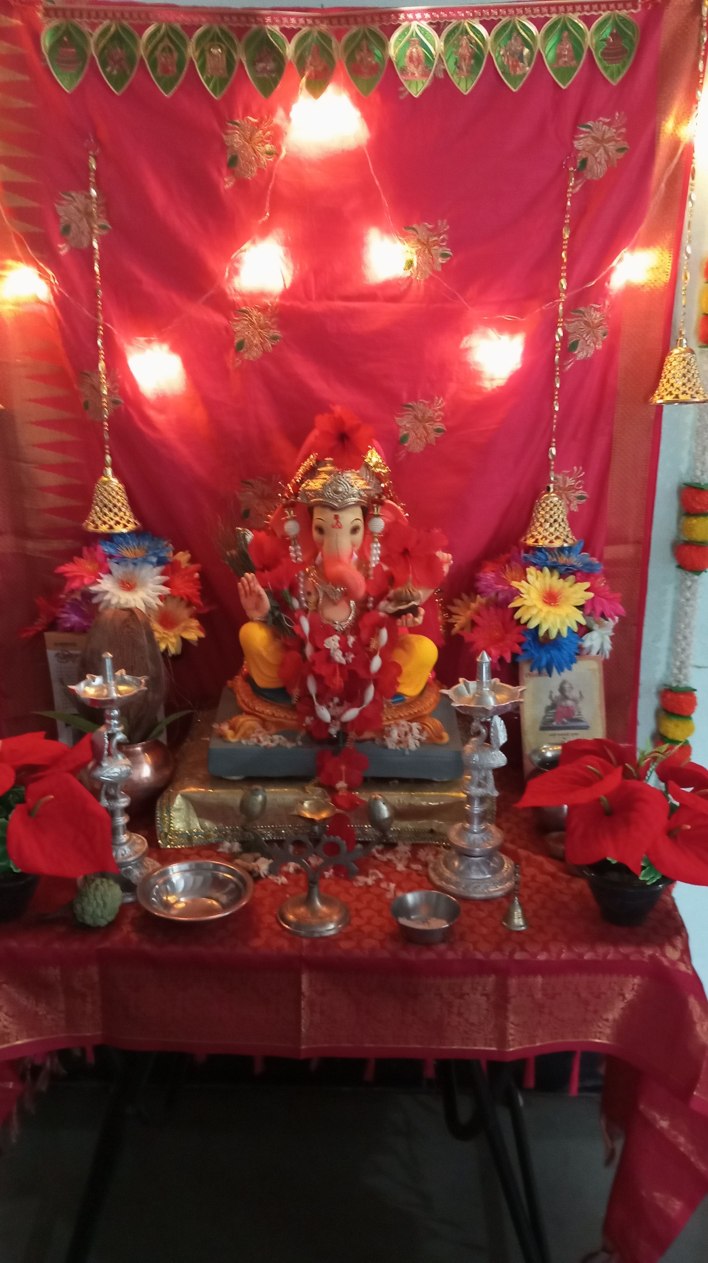 श्री गौरी गणपतीचा उत्सव!🙏🌹🌹🌹