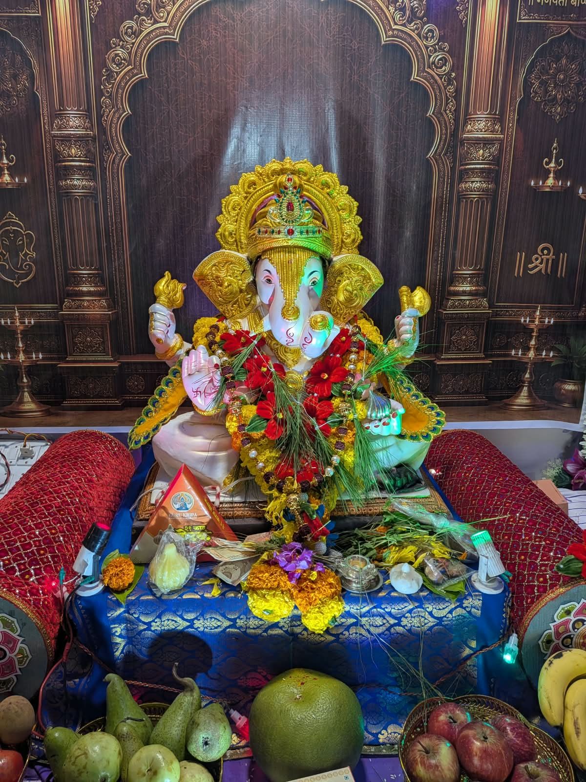 श्रीमंत दगडूशेठ हलवाई गणपती कलाकृती 