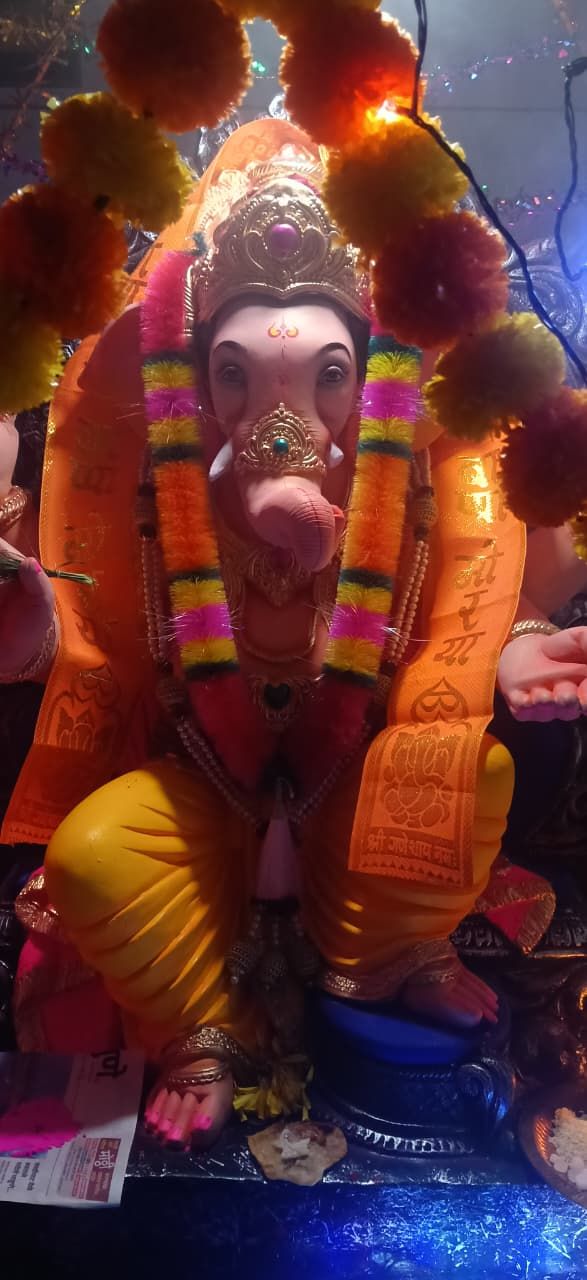 आमच्या गावातील 10 वर्षांपूर्वी चा गणपती बाप्पा
नाव : जान्हवी रमेश चव्हाण
स्थळ : गिरवली
तालुका : भूम
जिल्हा : धाराशि