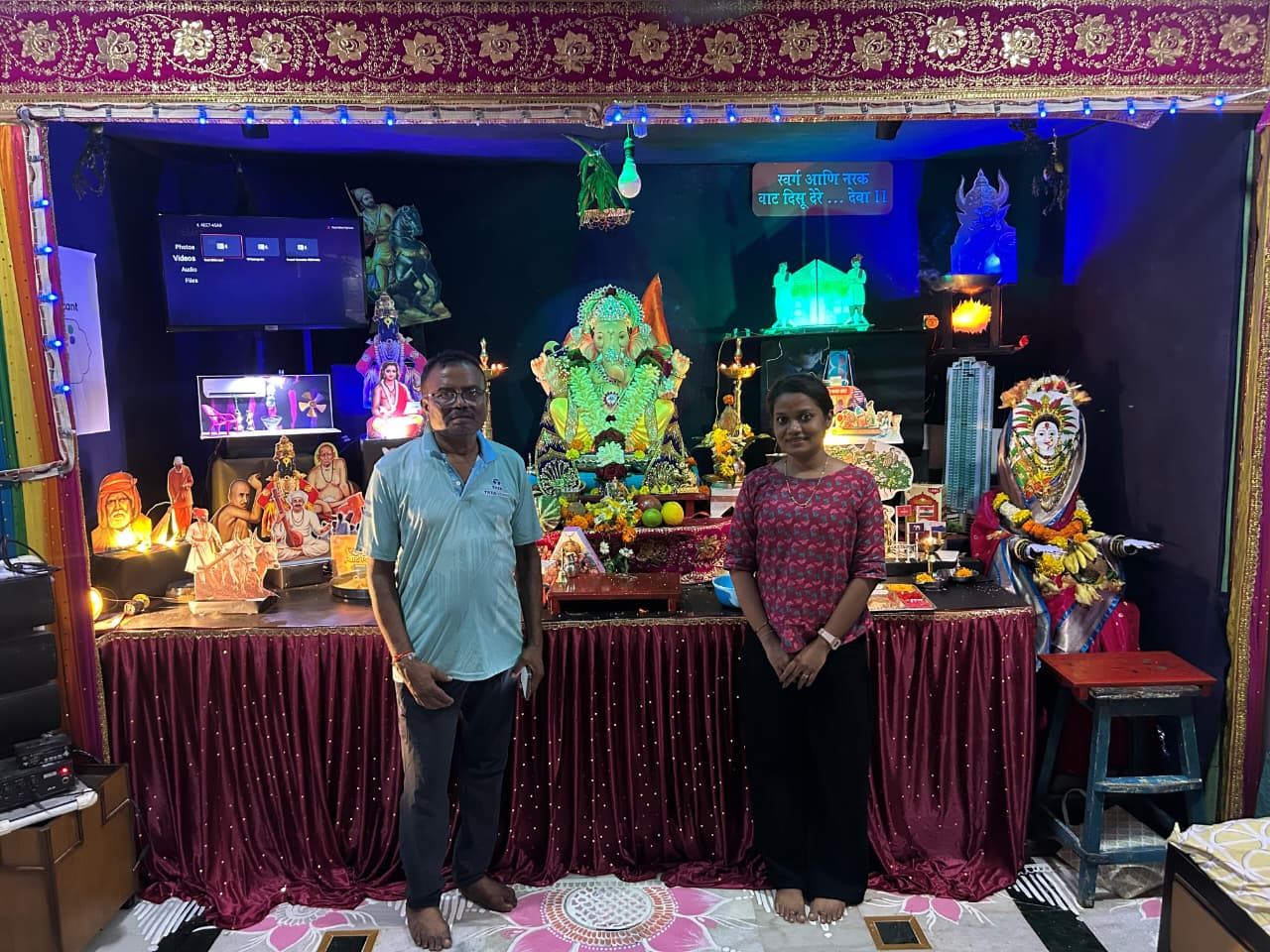 Hadsul's house generational ganpati almost 100 of years old