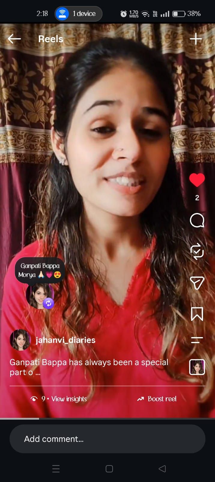 My experience with ganpati bappa