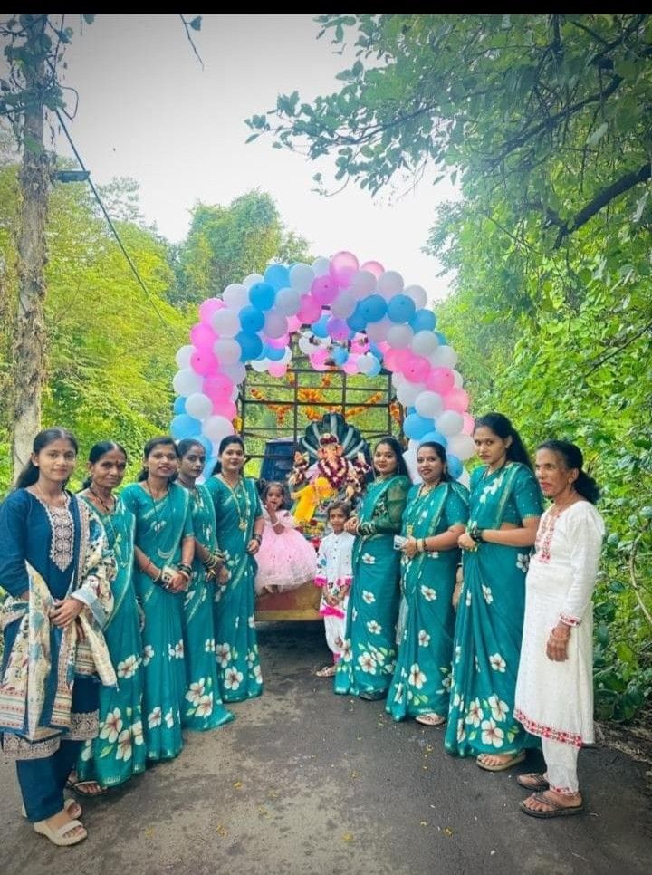 mazya gavacha ganpati hi 50 varshachi parmpara aahe, photo 2 of 2