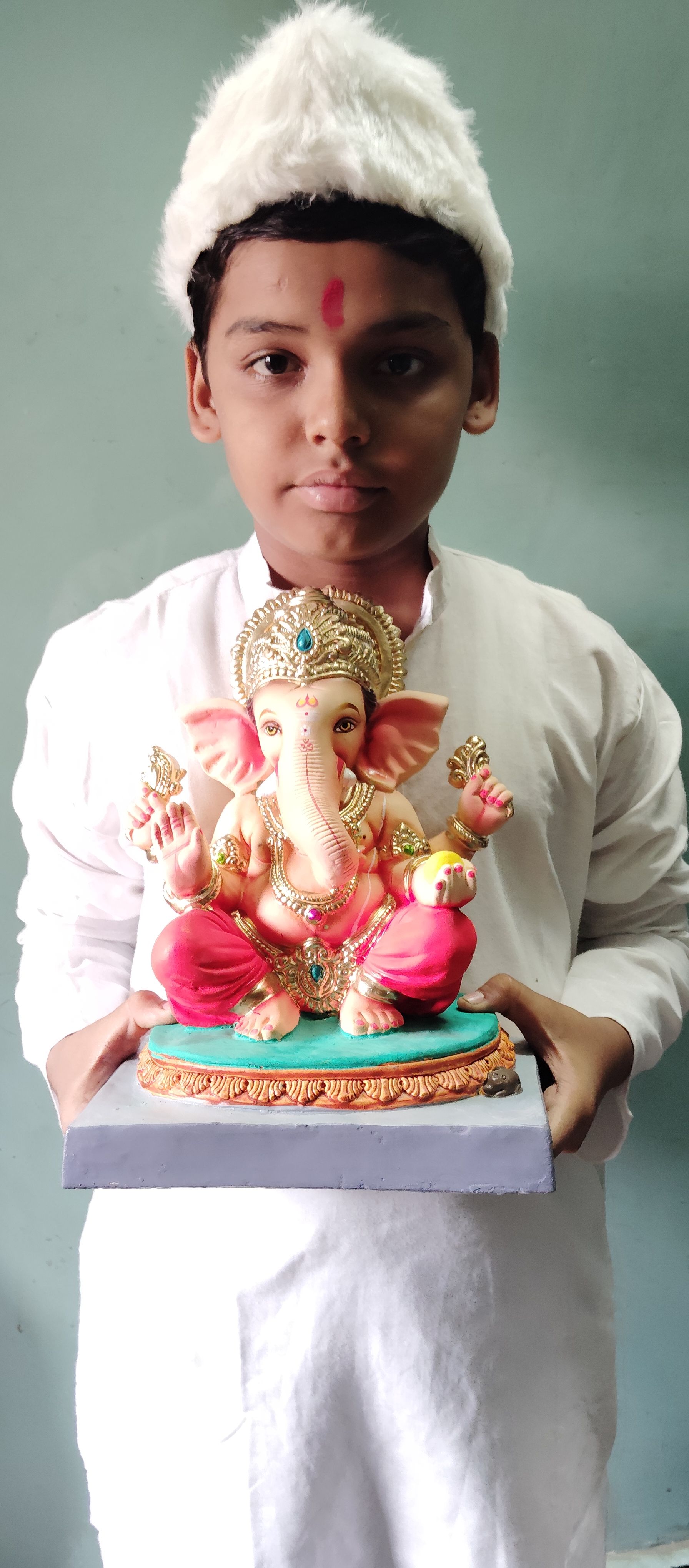 Our Ganpati Bappa in Solapur