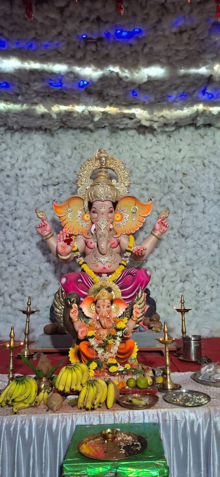 Ganpati at friends place