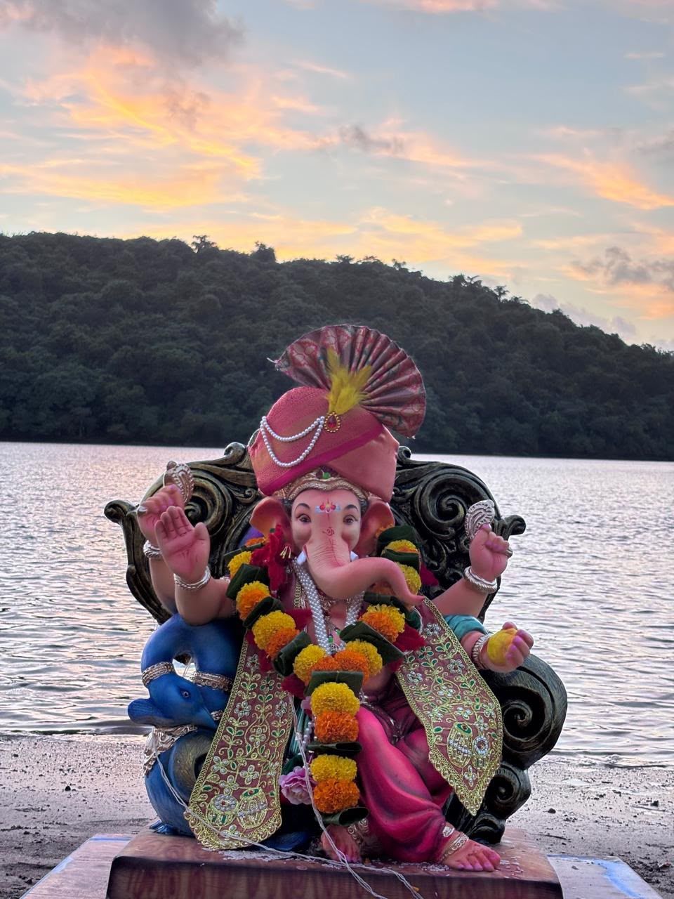 Celebrating Ganesh festival in Malvan