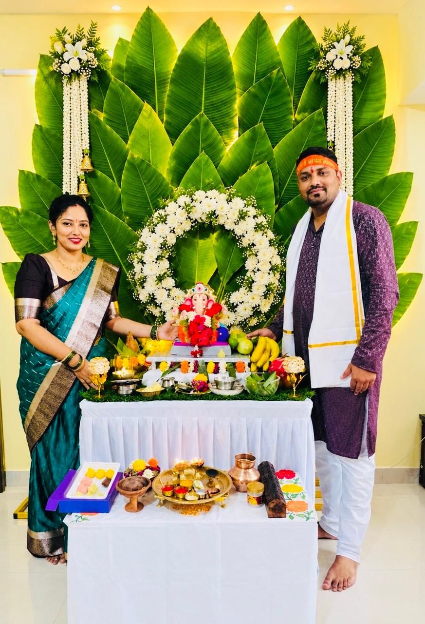 Ganpati Utsav At My Home
