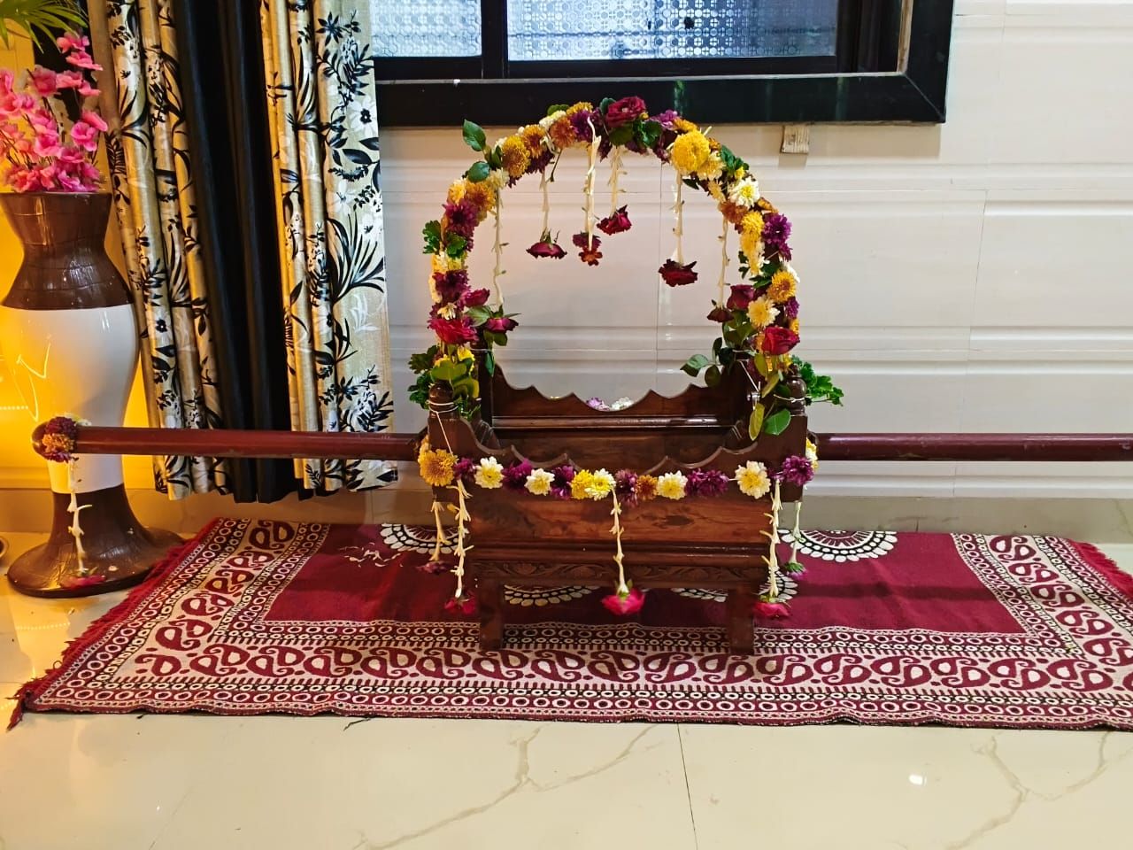 माझ्या घरात विराजमान झालेला बाप्पा श्री विघ्नेश्वर, photo 3 of 4