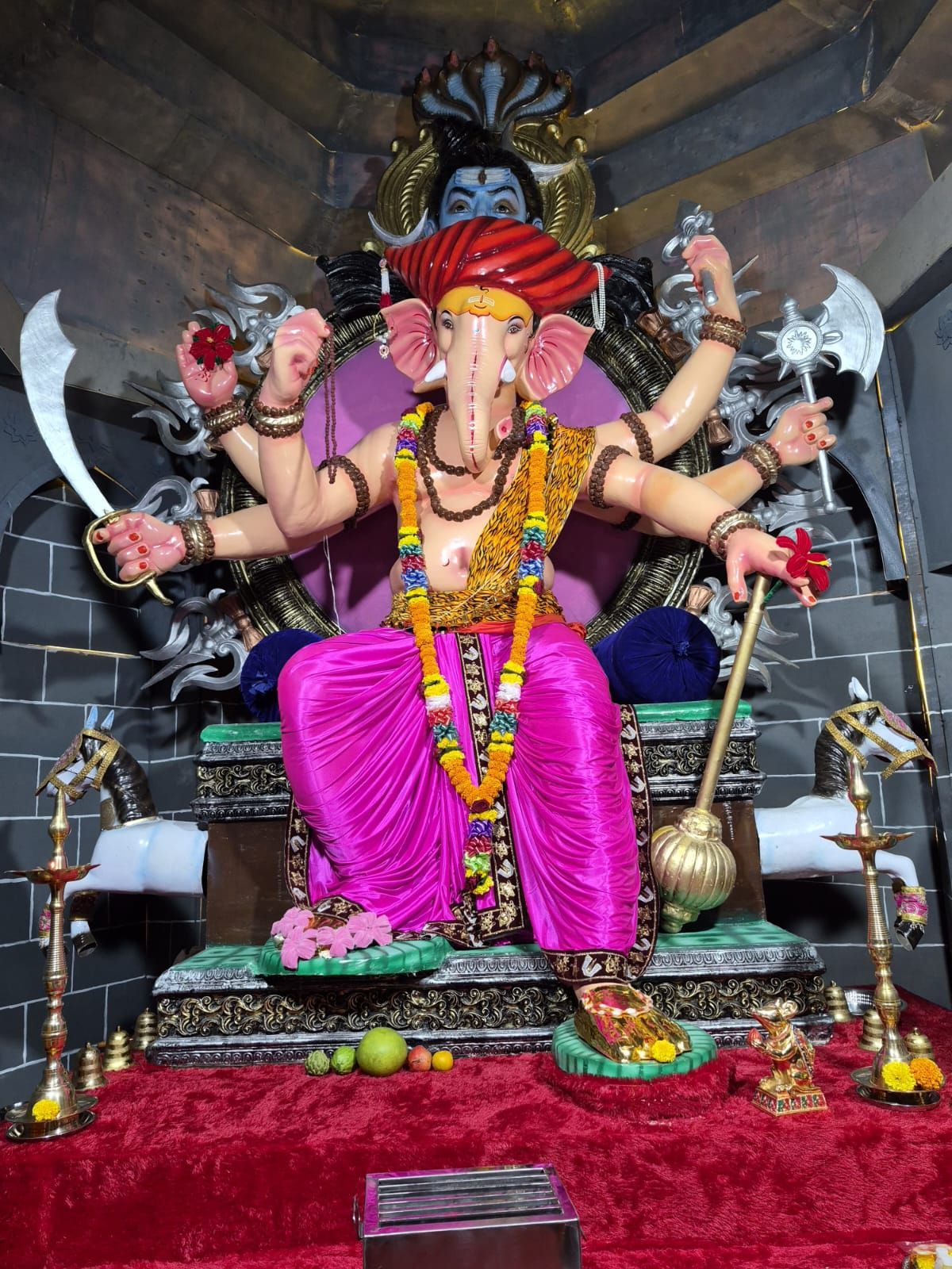 आमच्या सानपाडा विभागातील प्रथम गणेश उत्सव मंडळ 33 वे वर्ष जुना गणपती