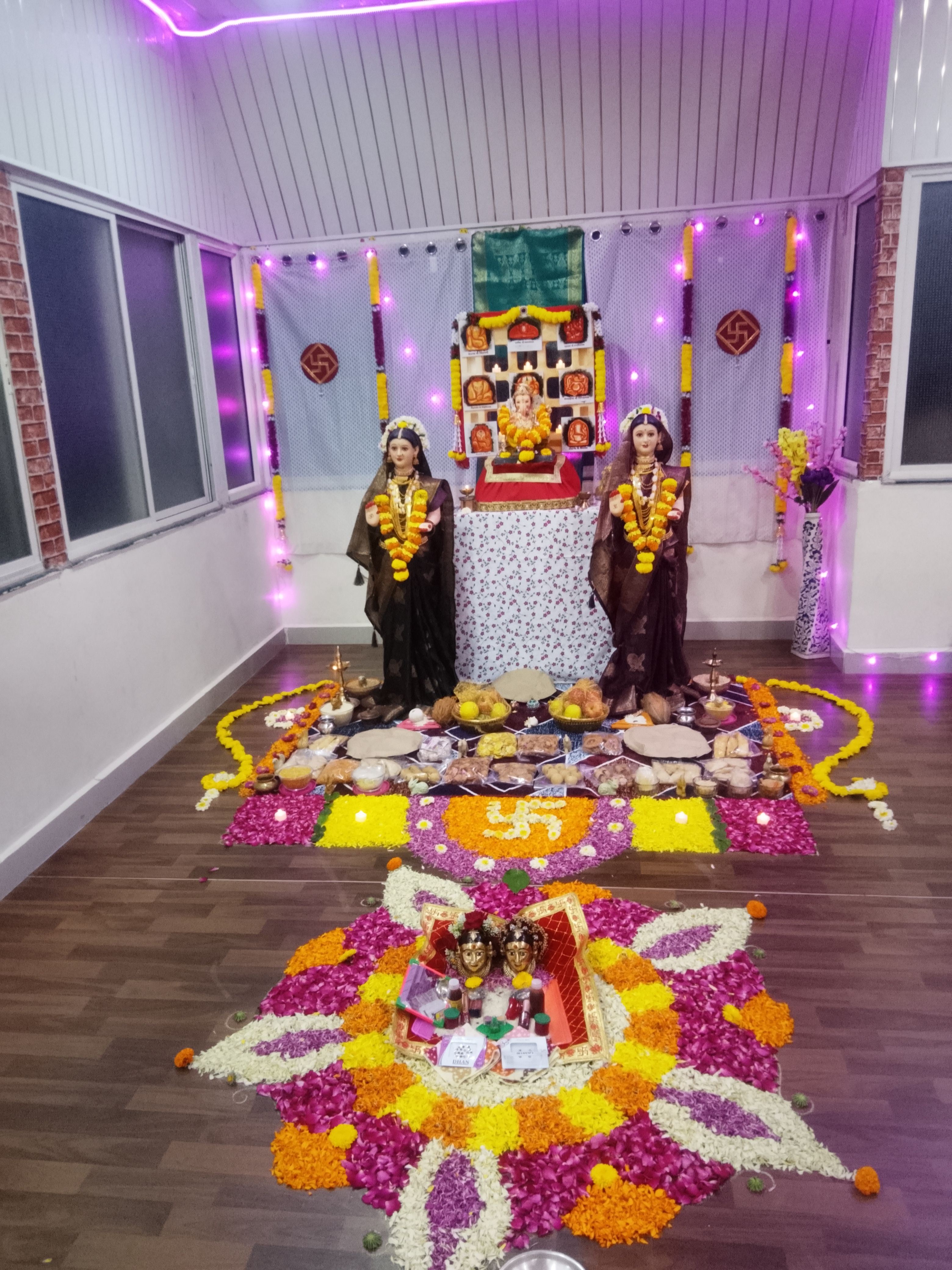 ज्येष्ठा गौरी पूजन 