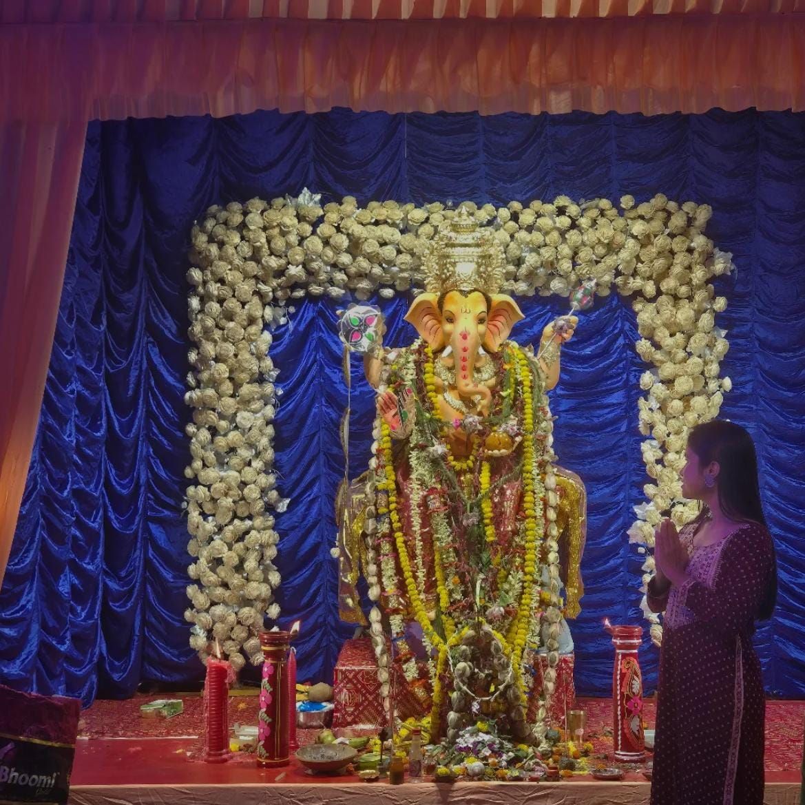 My sweet memories with ganpati ji