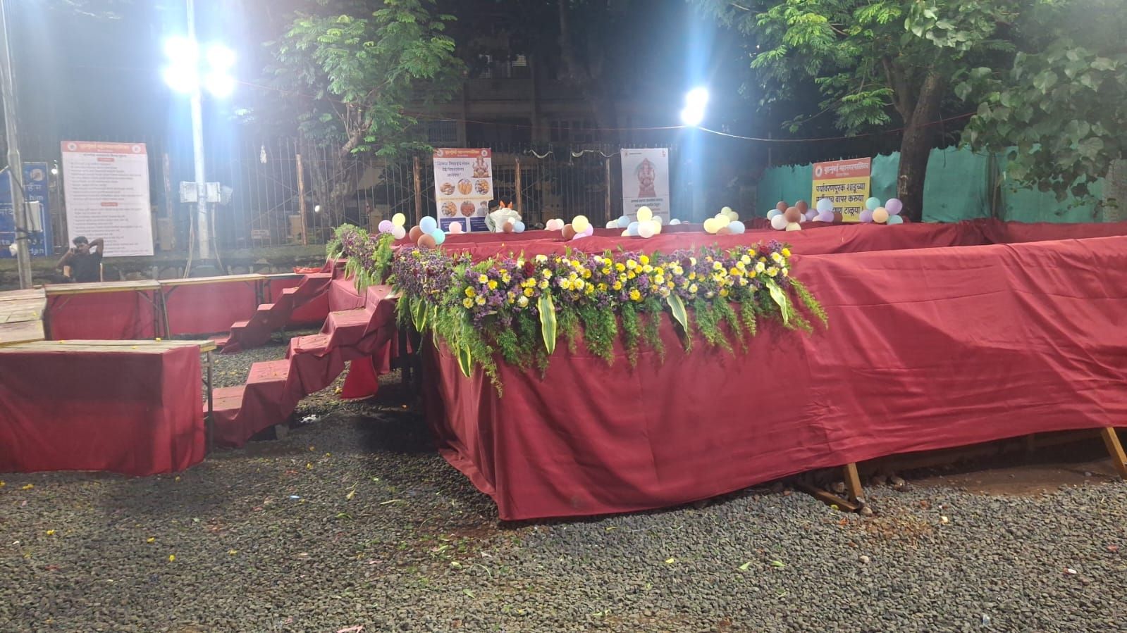 BMC artificial pond for Ganapati visarjan