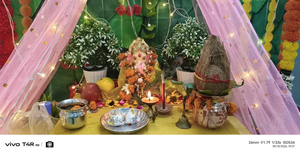 Experience with ganpati bappa ❤️