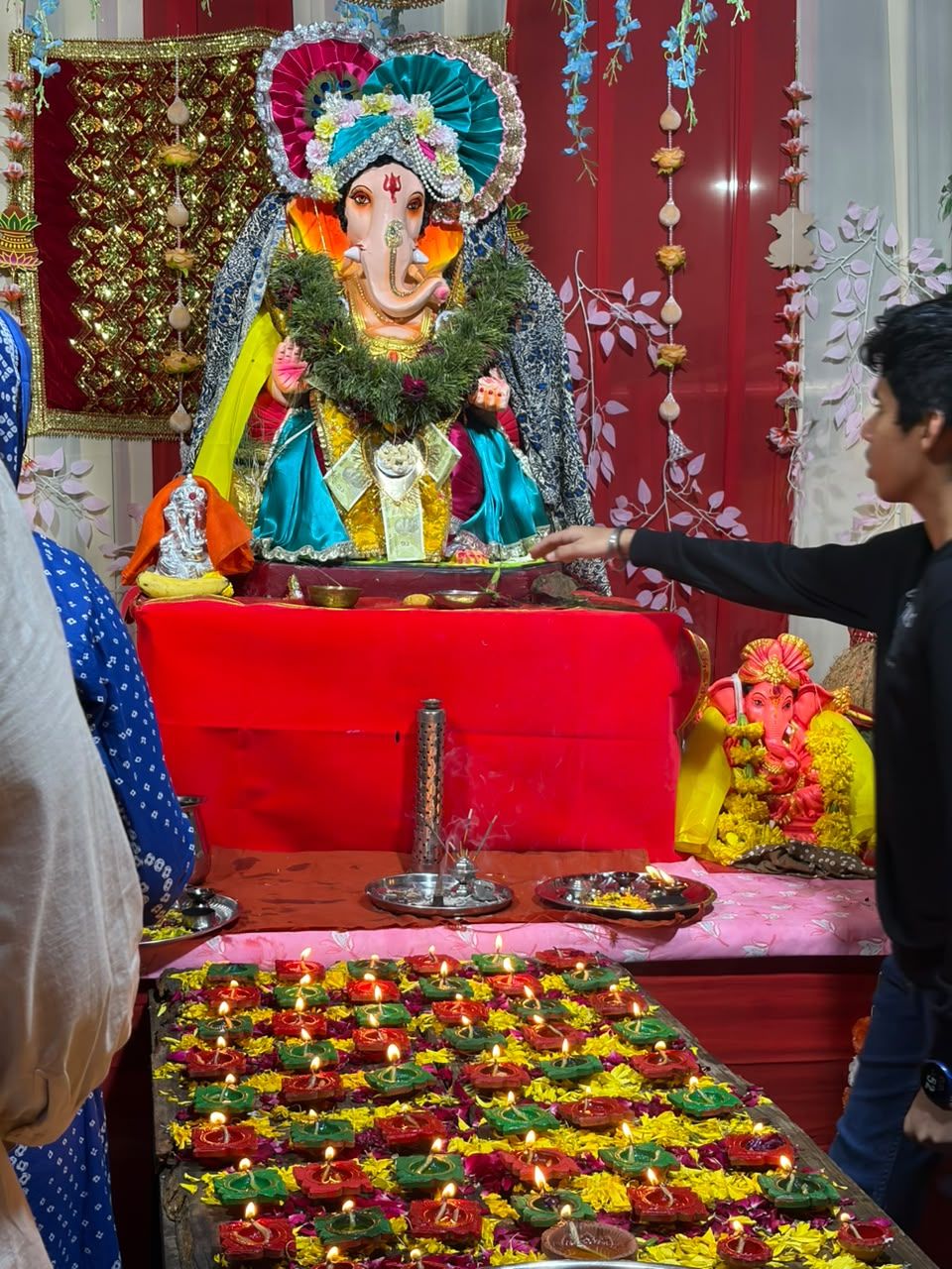 Ganpati ji at my society