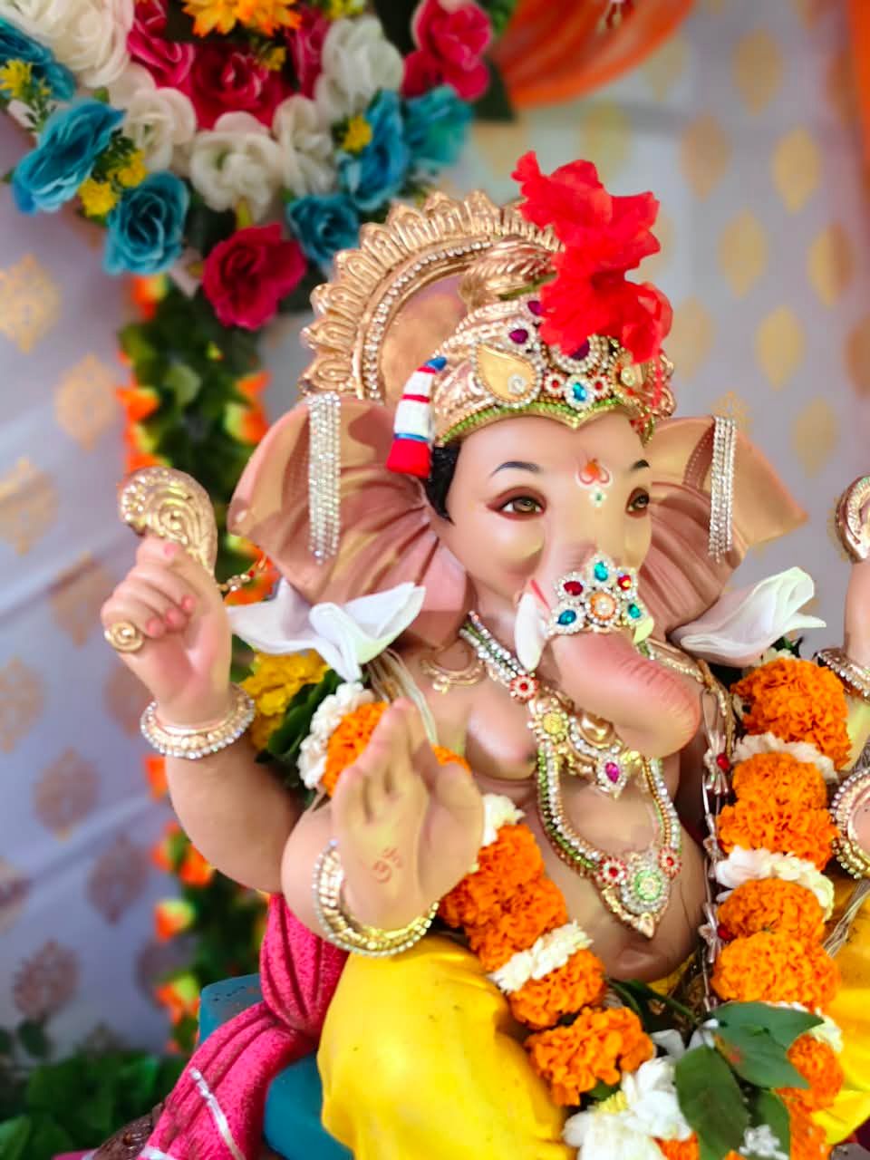 घरत परिवाराचा बाप्पा