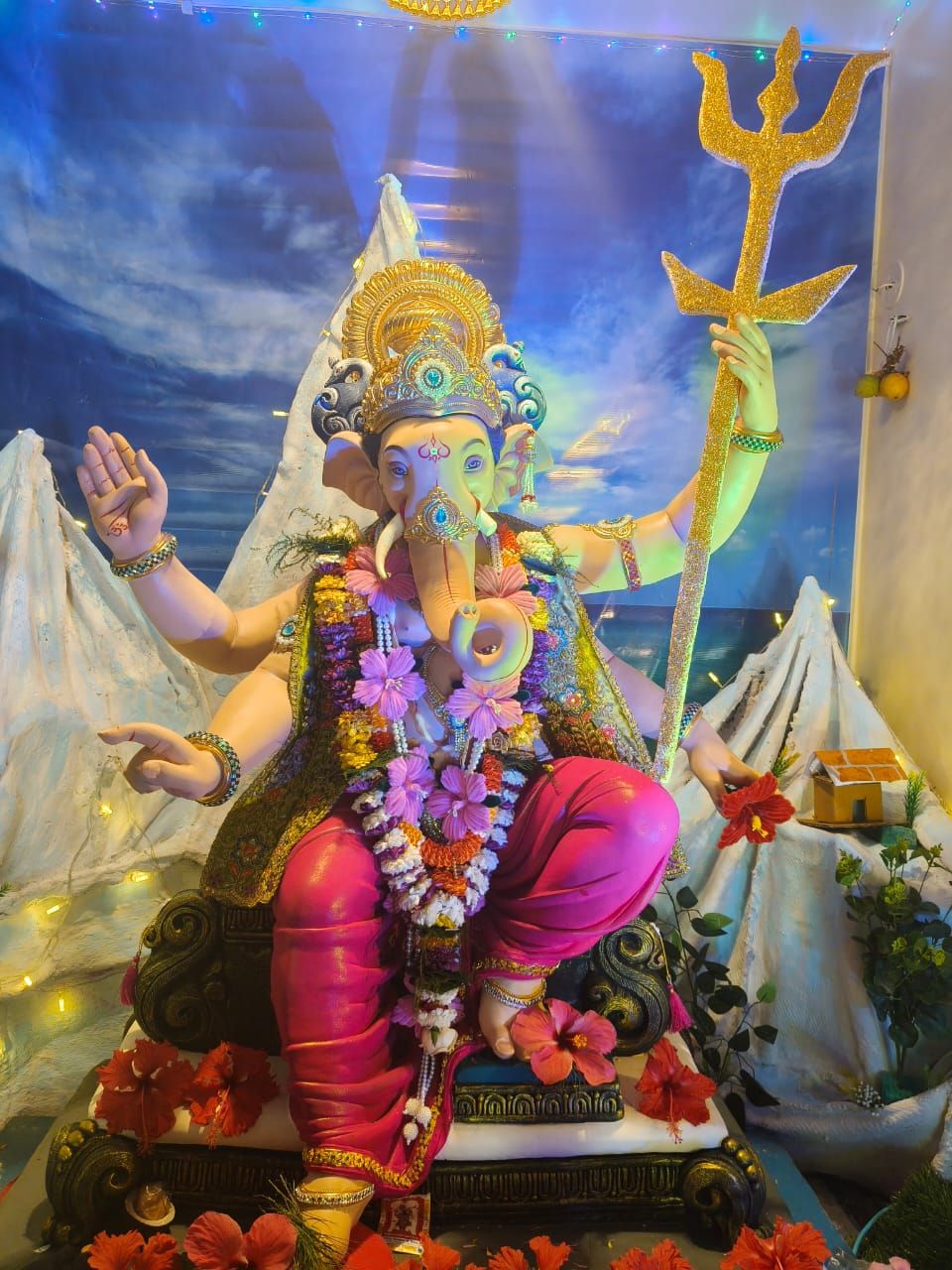 आमचा घरातील जुना गणपती