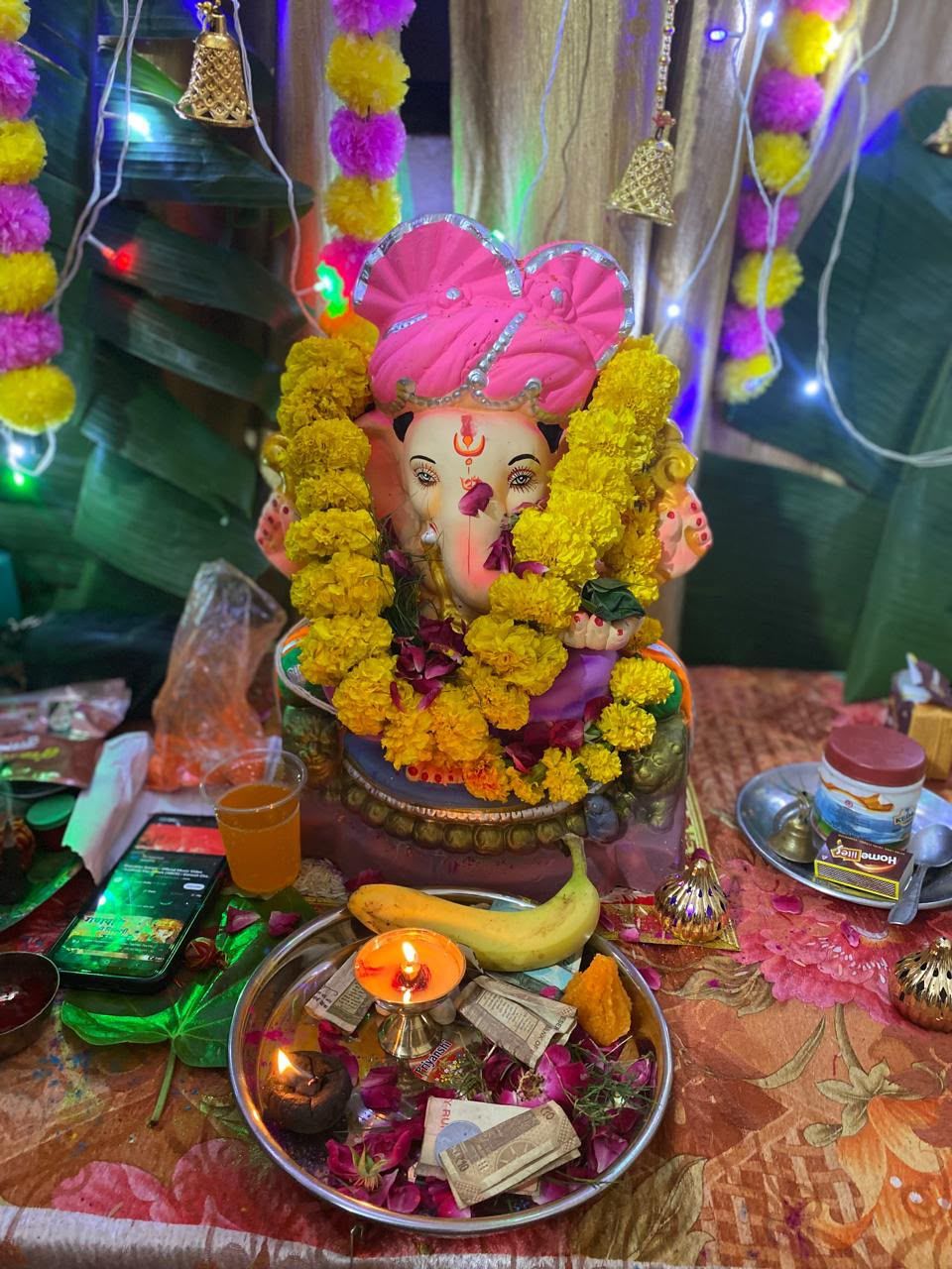 Our first Ganpati utsav