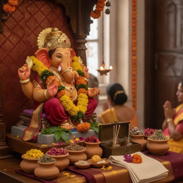 सुगंध निर्मिती (सुगंध-युक्ती), चित्र I चे AI चित्रण