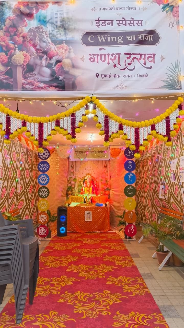 Our 1st year of ganapti mandal Eden spaces C wing
