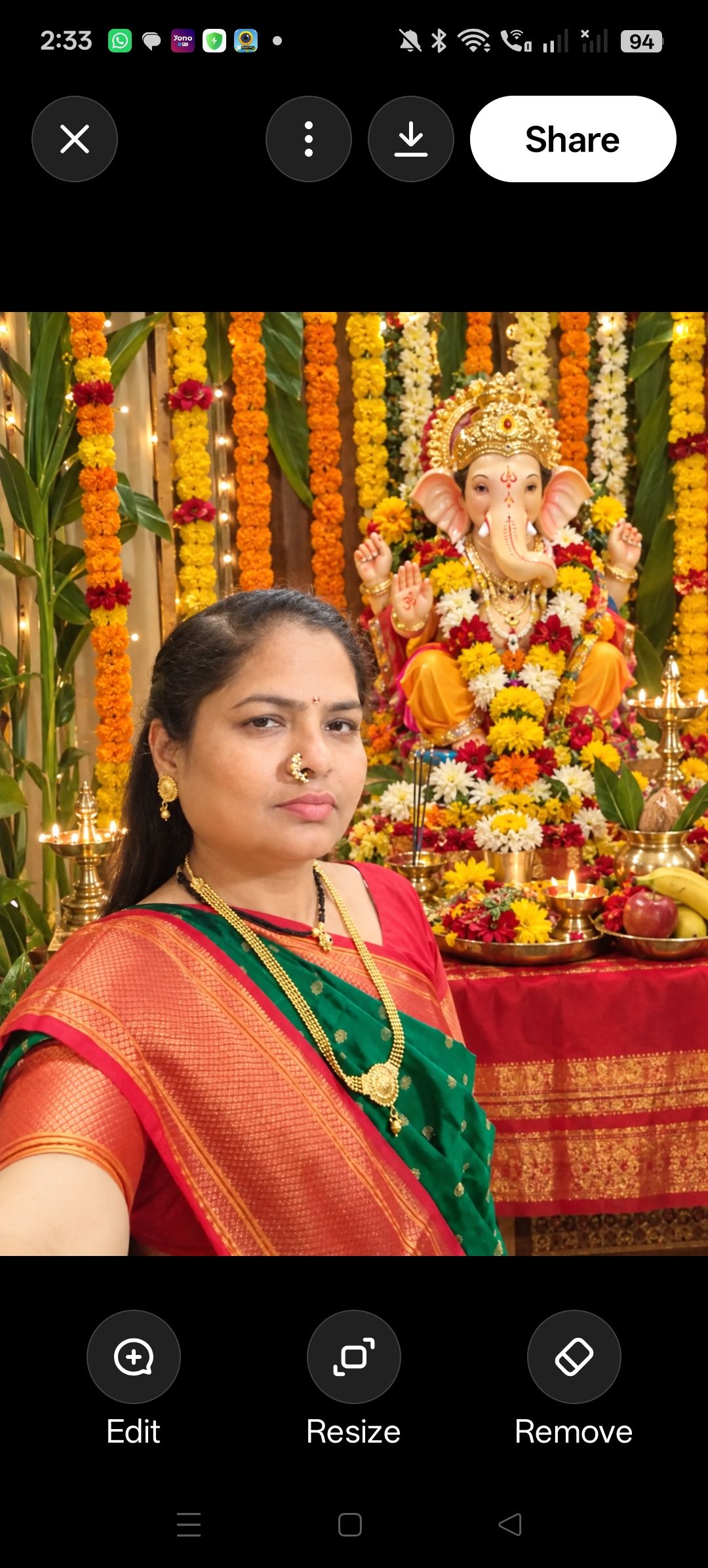 Ganpati bappa morya 