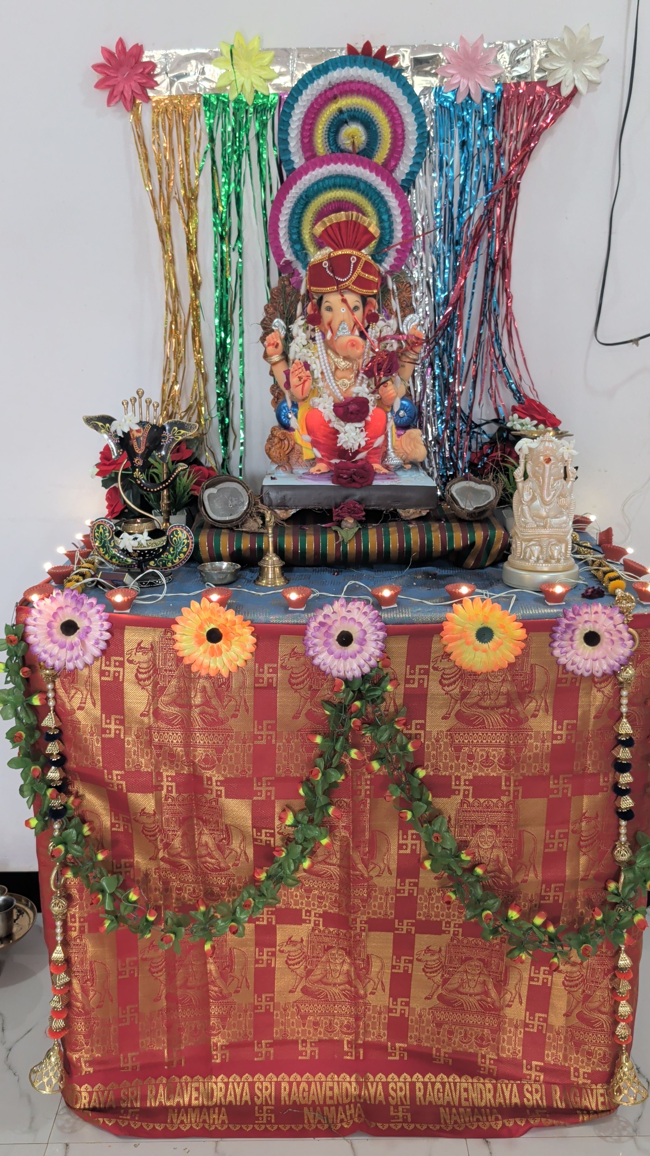 Home Made Ganesh Murti