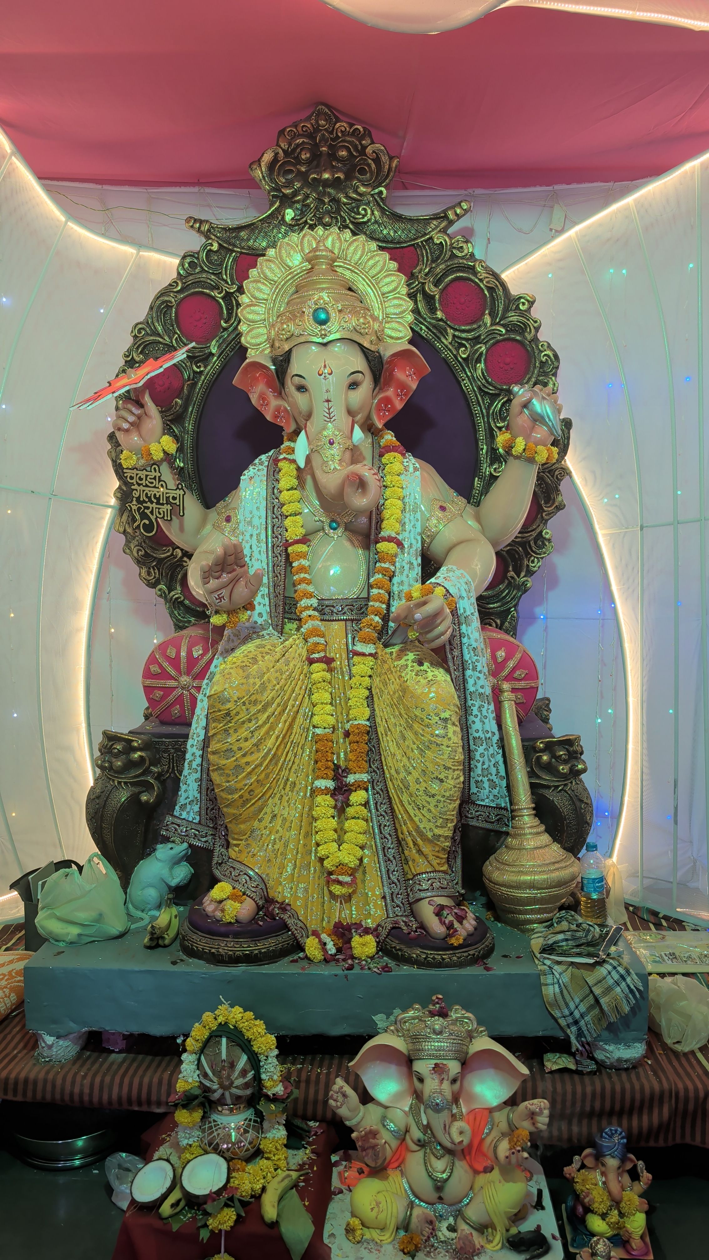 श्री रामलिंग चौडेश्वरी गणेशोत्सव तरुण मंडळ एस आर सी ग्रुप मैंदर्गी