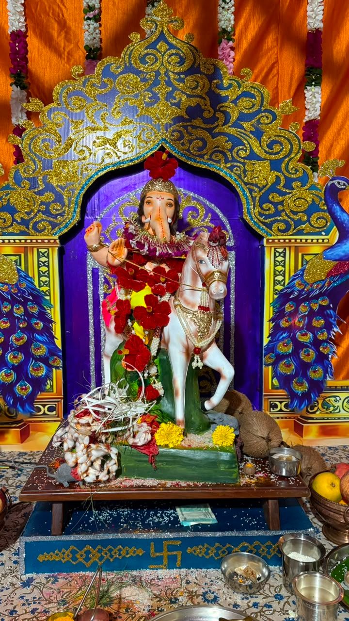 आमच्या घरचा गणपती बाप्पा