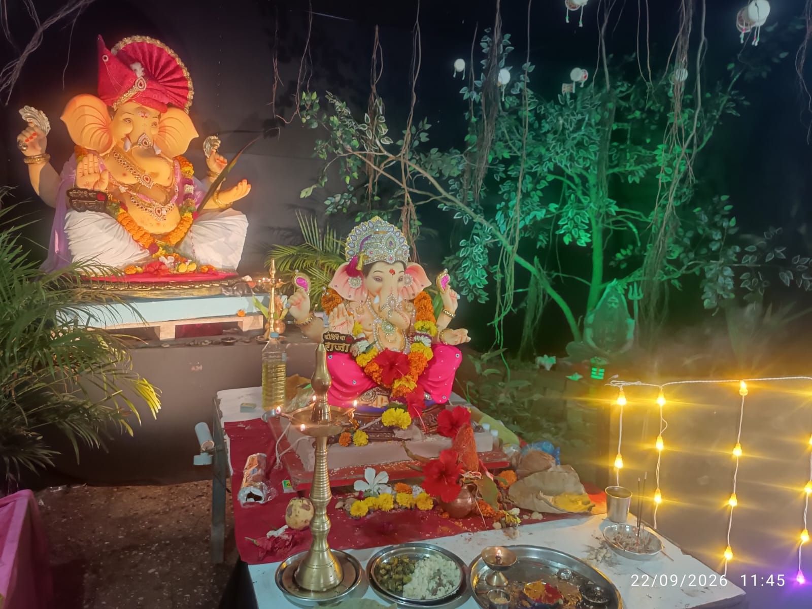 कोशिंबे गावातील सार्वजनिक गणेशोत्सव व पंरपरा