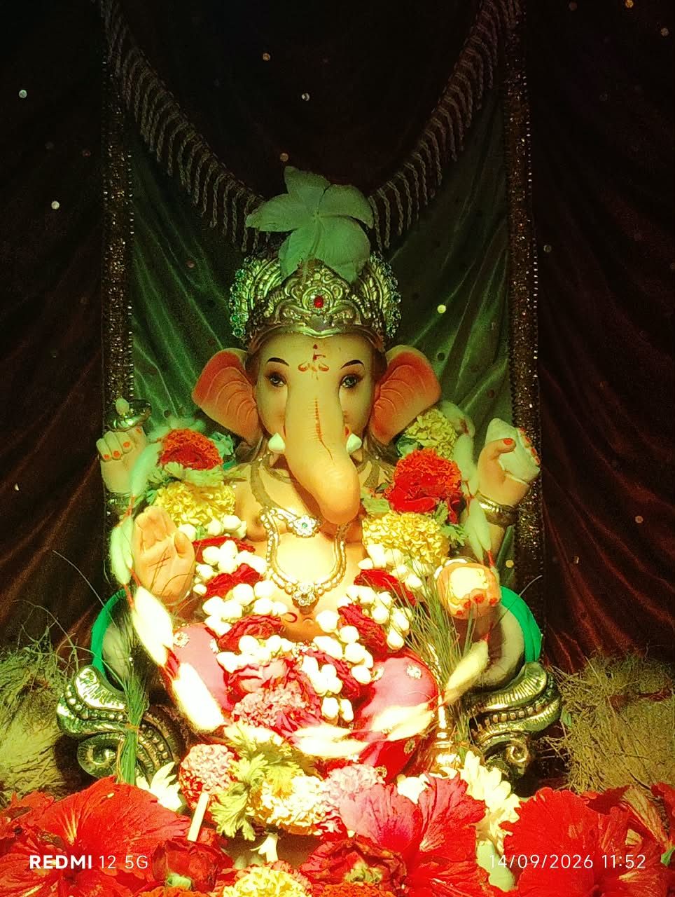 Eco-friendly ganesh murti