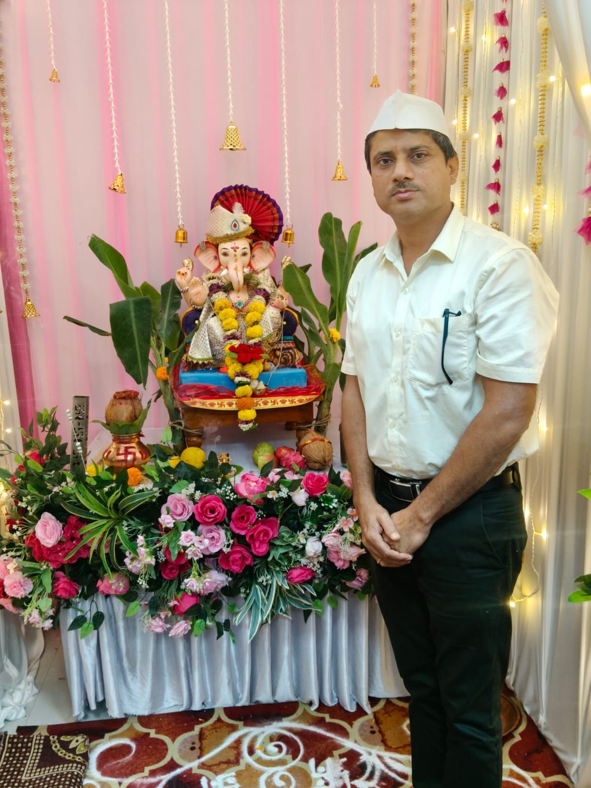 🙏 जिल्हाधिकारी कार्यालयातील श्रीगणेशाची महाआरती अपर जिल्हाधिकारी यांचे हस्ते संपन्न 