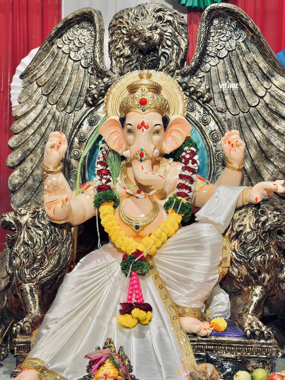 सुदेश घाग पुरे बुद्रुक यांचा गणपती 