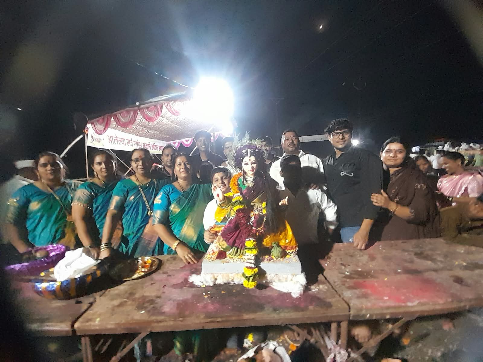 आमच्या गौरी मातेची सुंदर आठवण