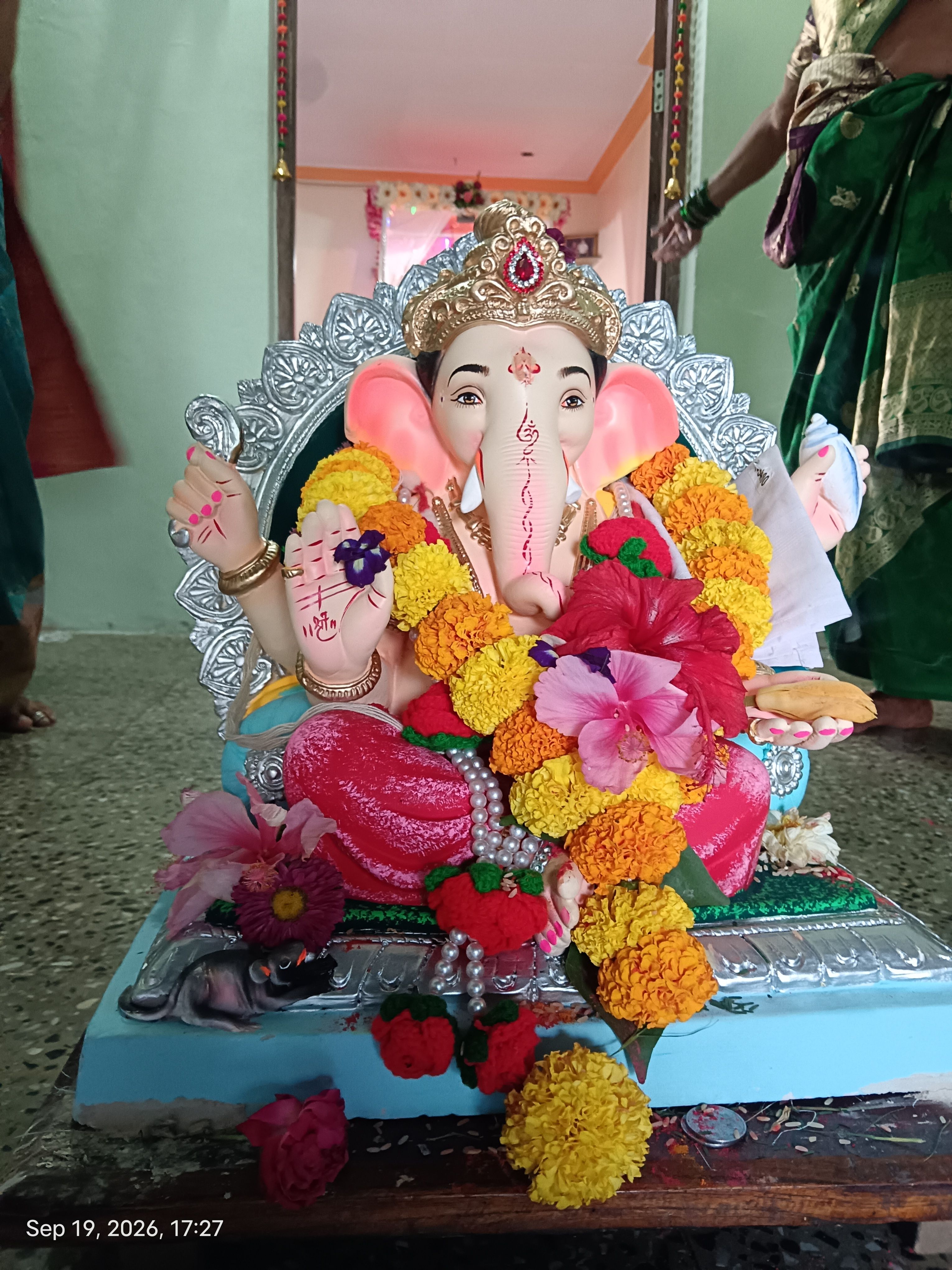आमच्या घरचा गणपती बाप्पा