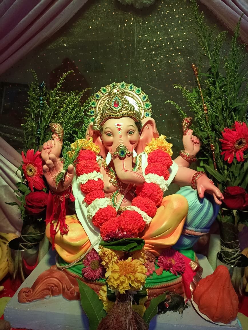 The cute bappa 