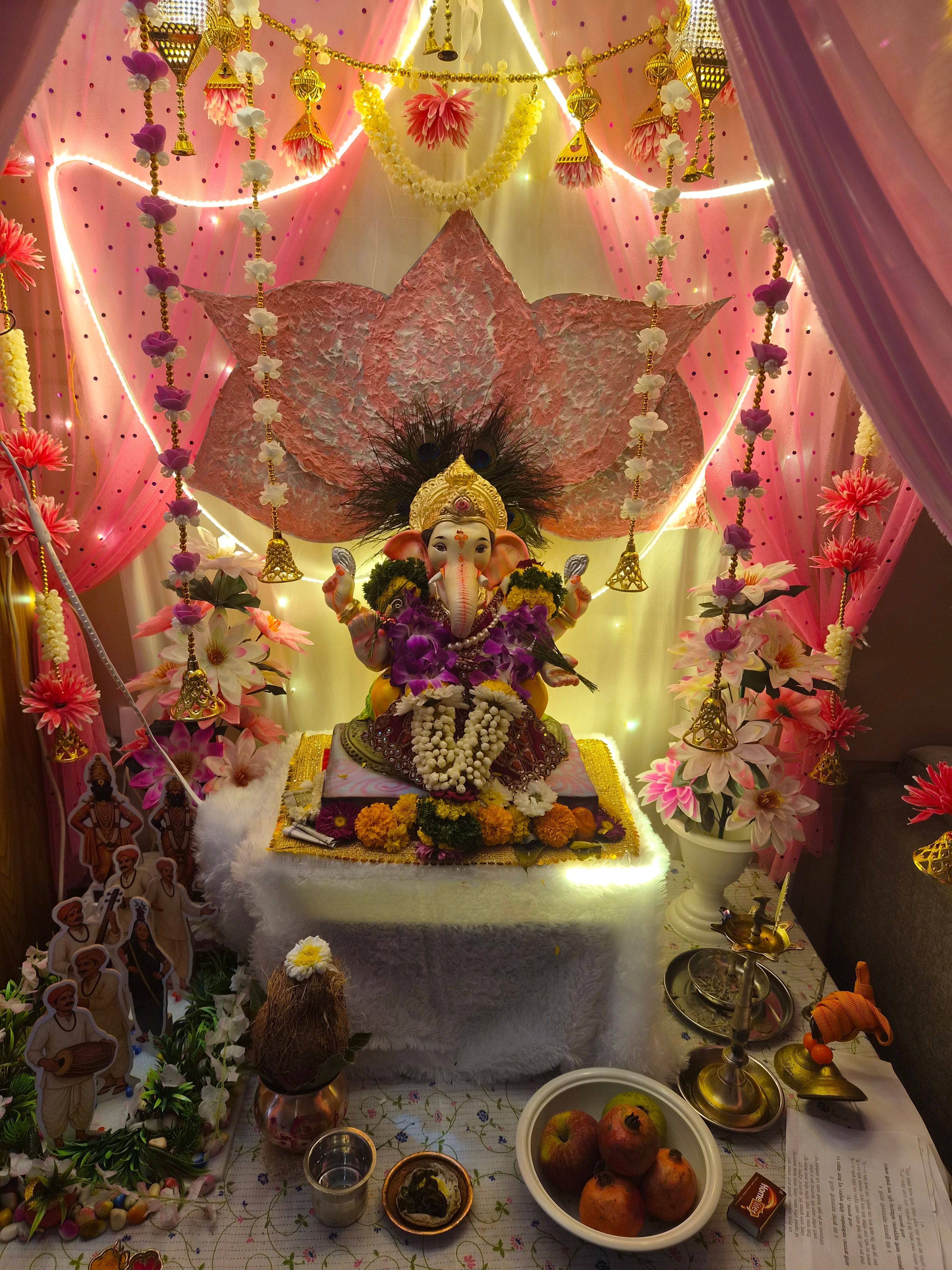 गणपती स्थापना 