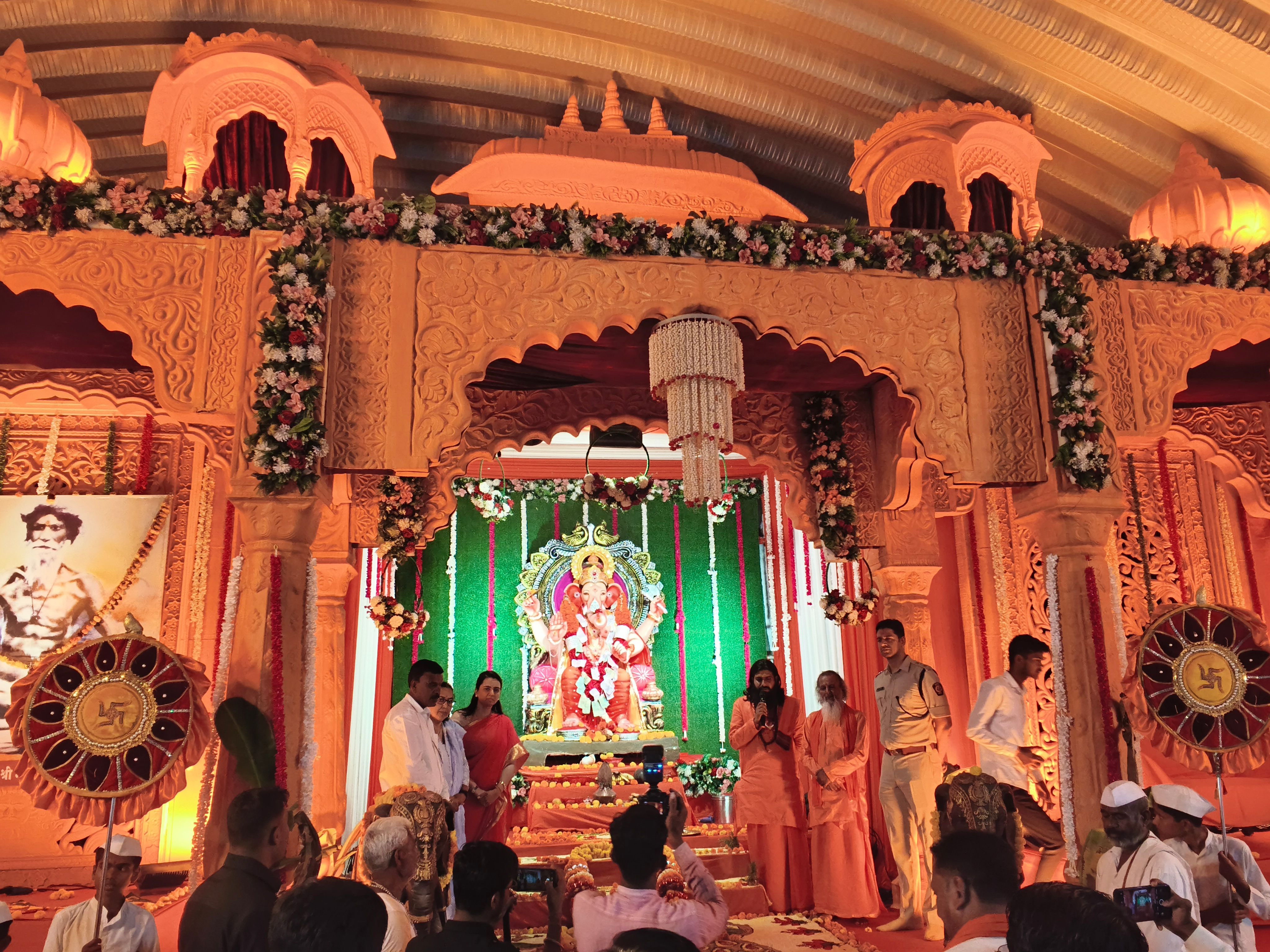 12 गाव एक गणपती महोत्सव वर्ष 15 वे श्री क्षेत्र ओंकारेश्वर संन्यास आश्रम.