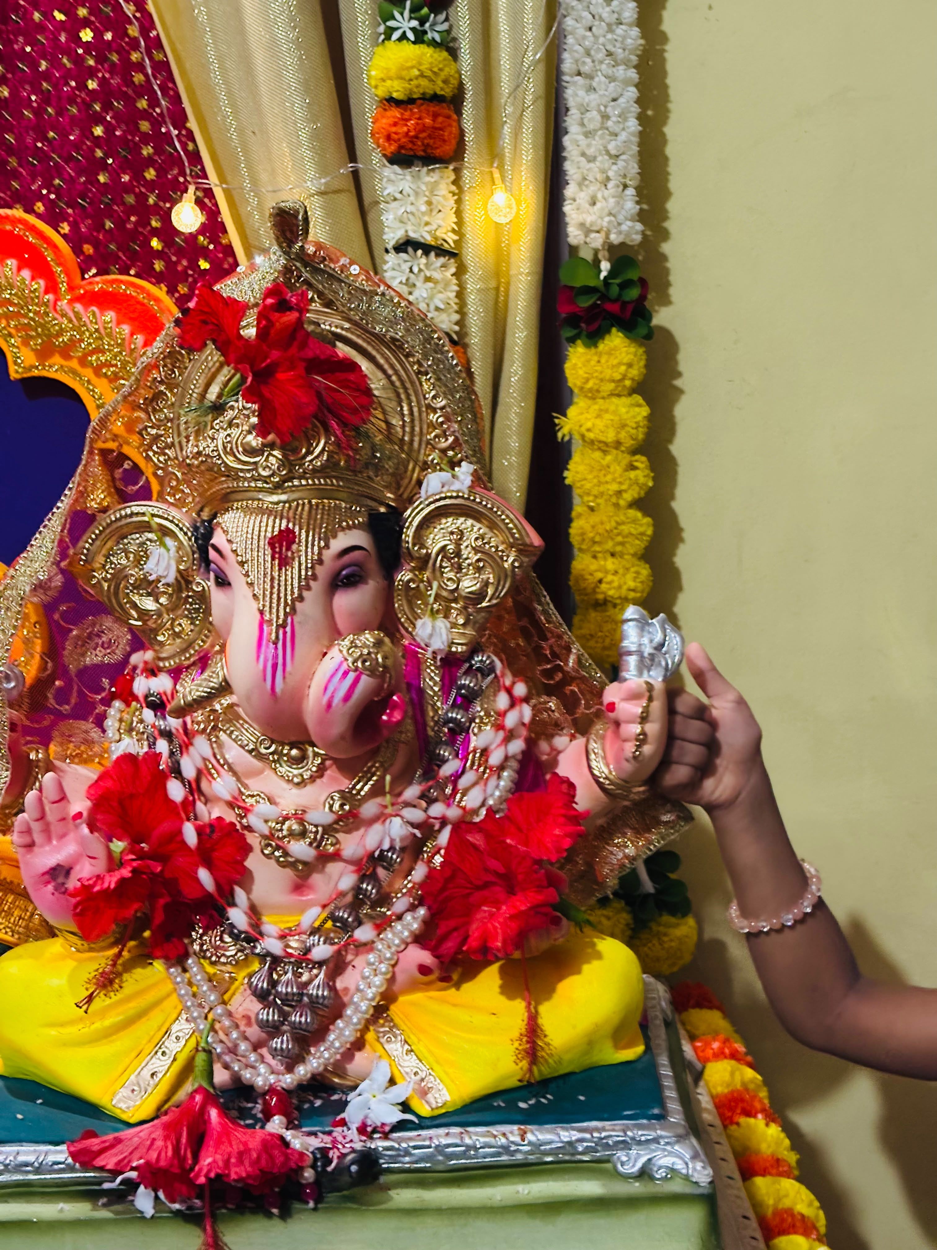 माझ्या घरातील गणपती बाप्पा 