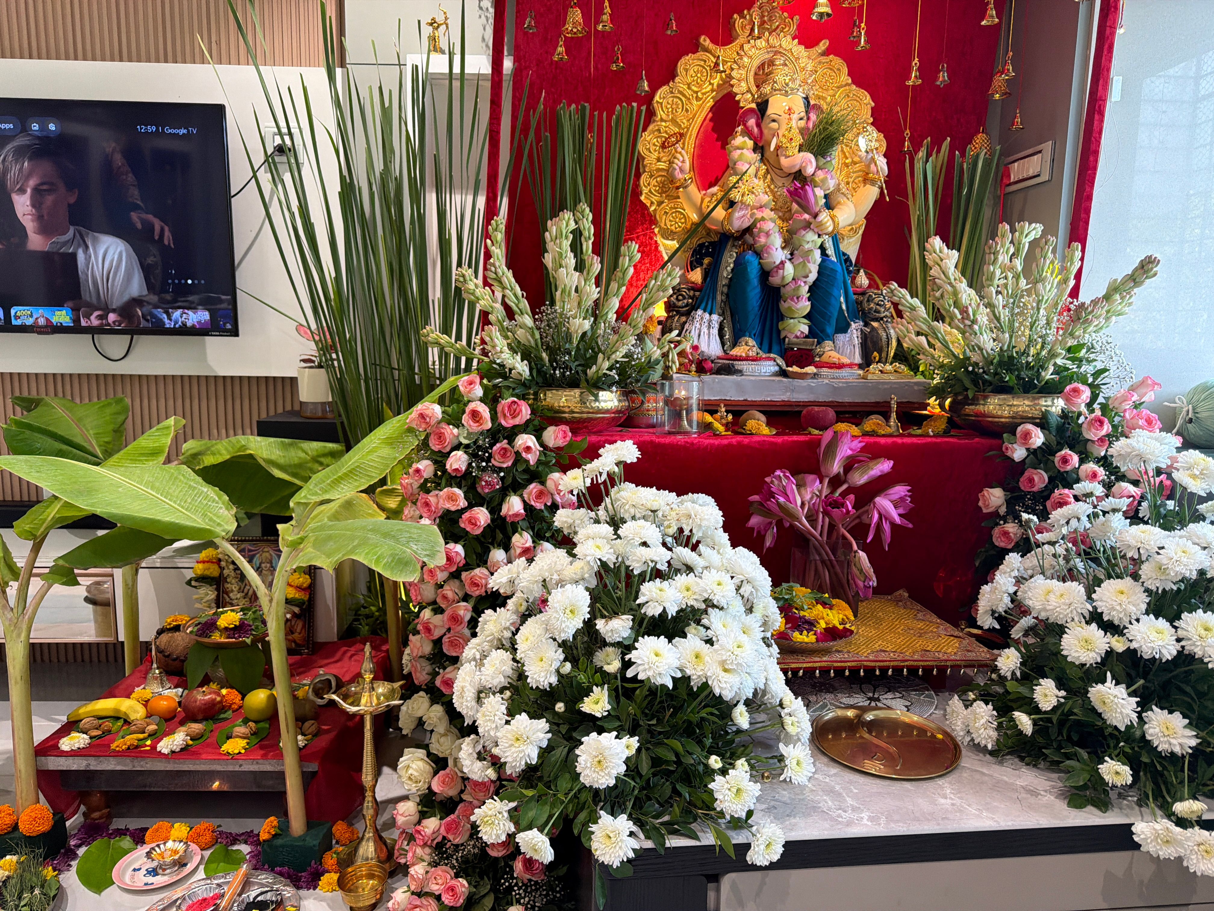Lalbaug cha RAJA at our home