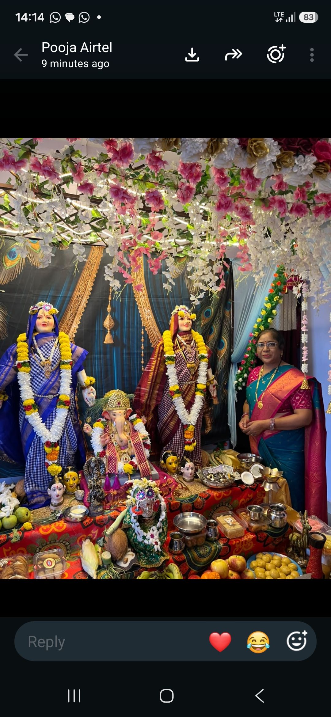 माझे घरचे गौरी गणती