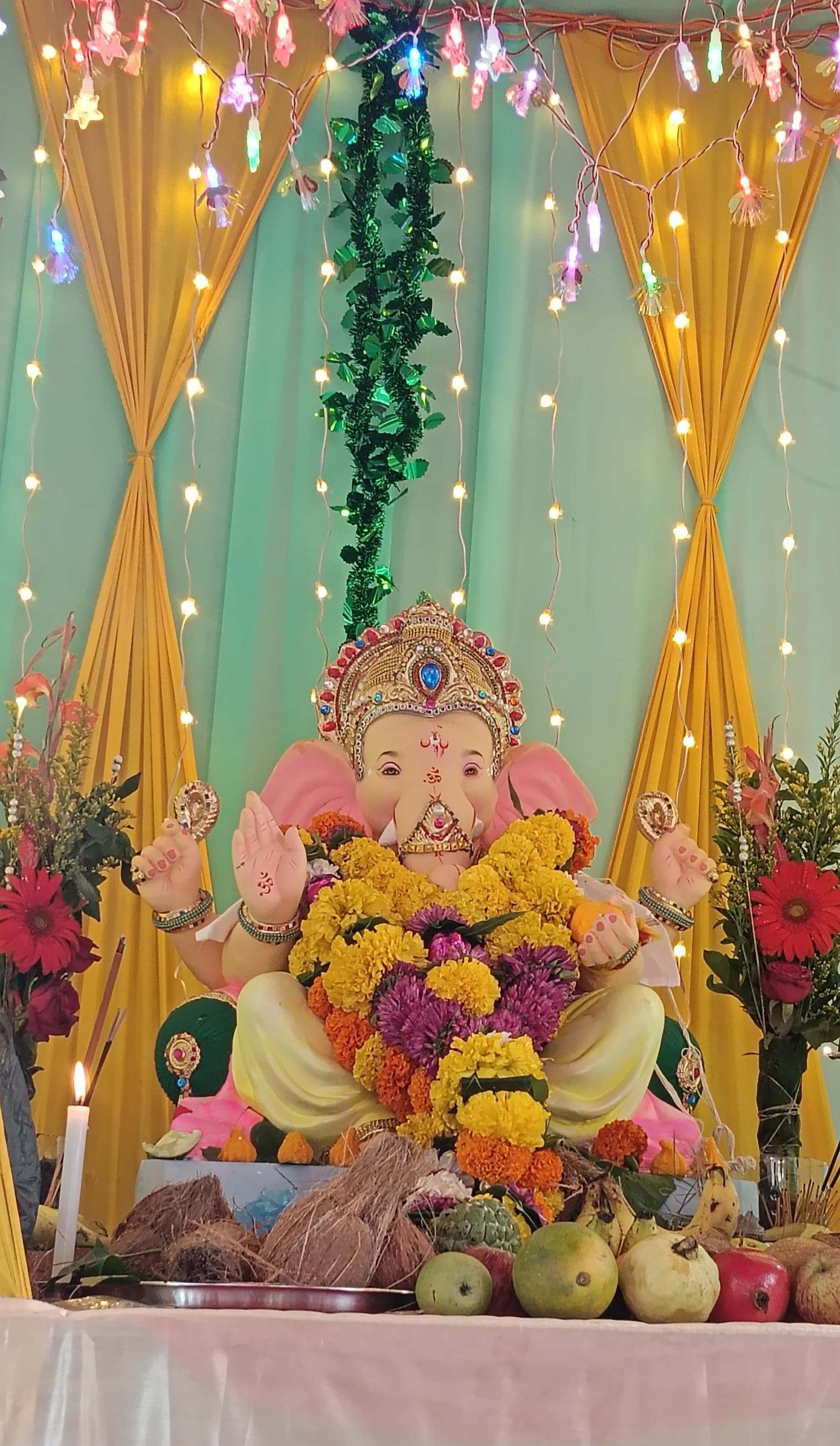 ग्रामपंचायत खडकी बुद्रुक येथील गणेशोत्सव