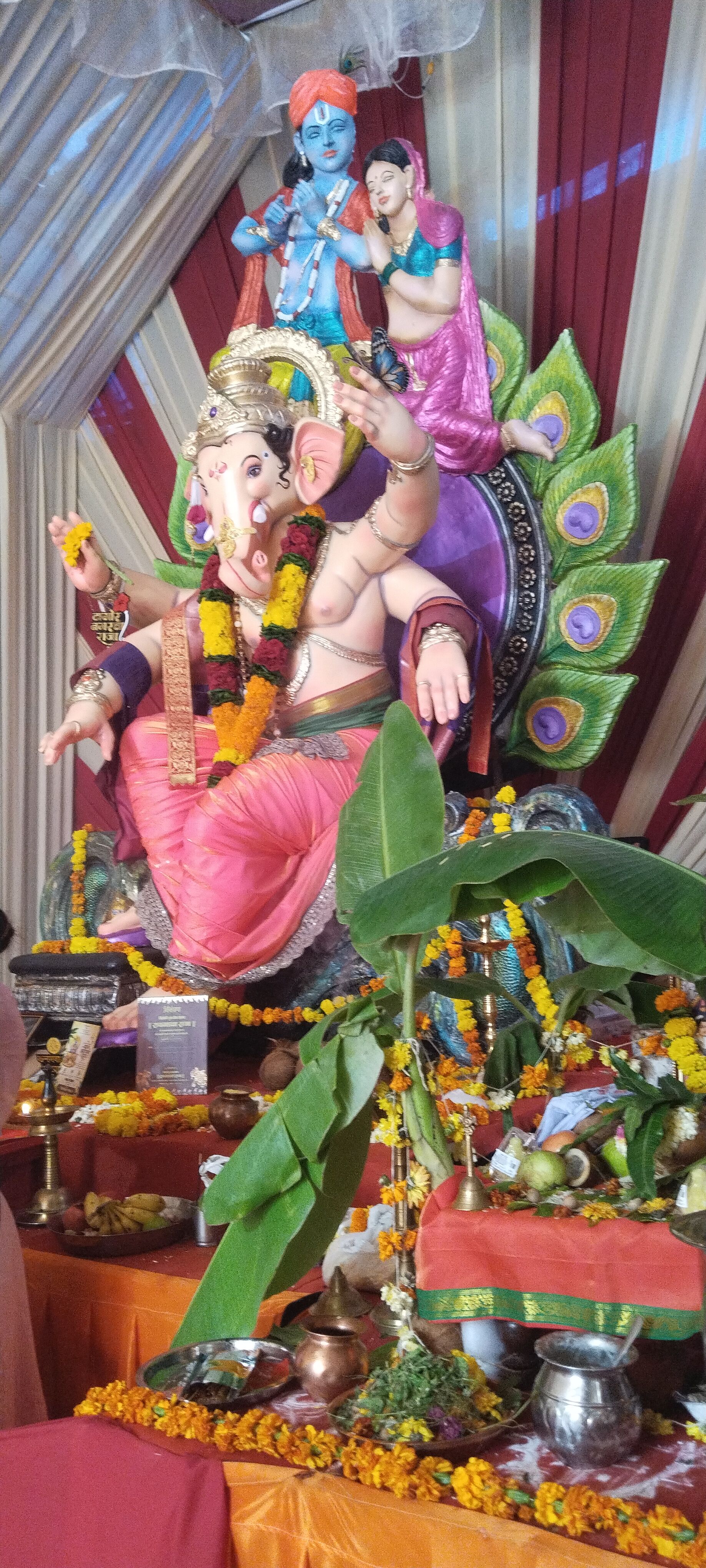 Satyanarayan Puja at Our Mandal