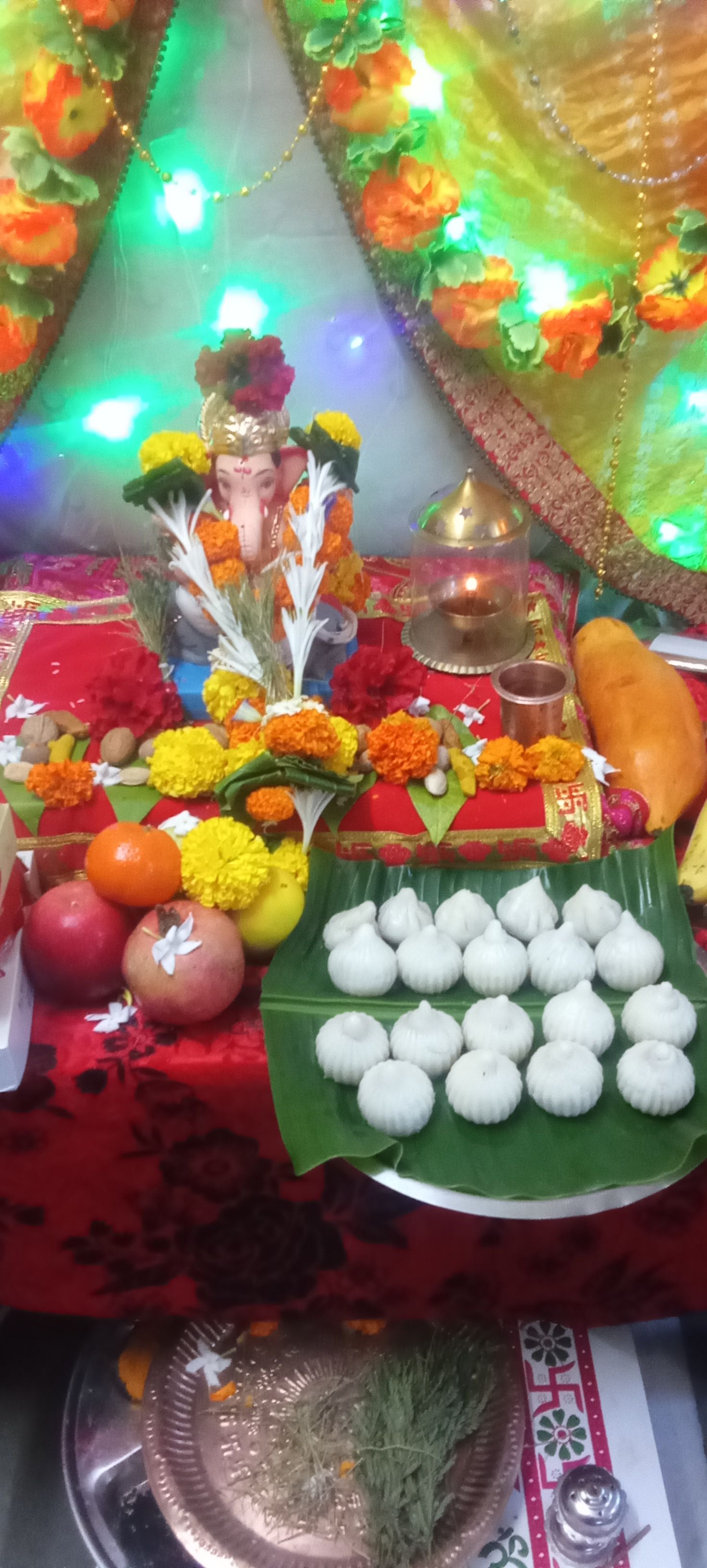 आमचा पर्यावरण पूरक बाप्पा