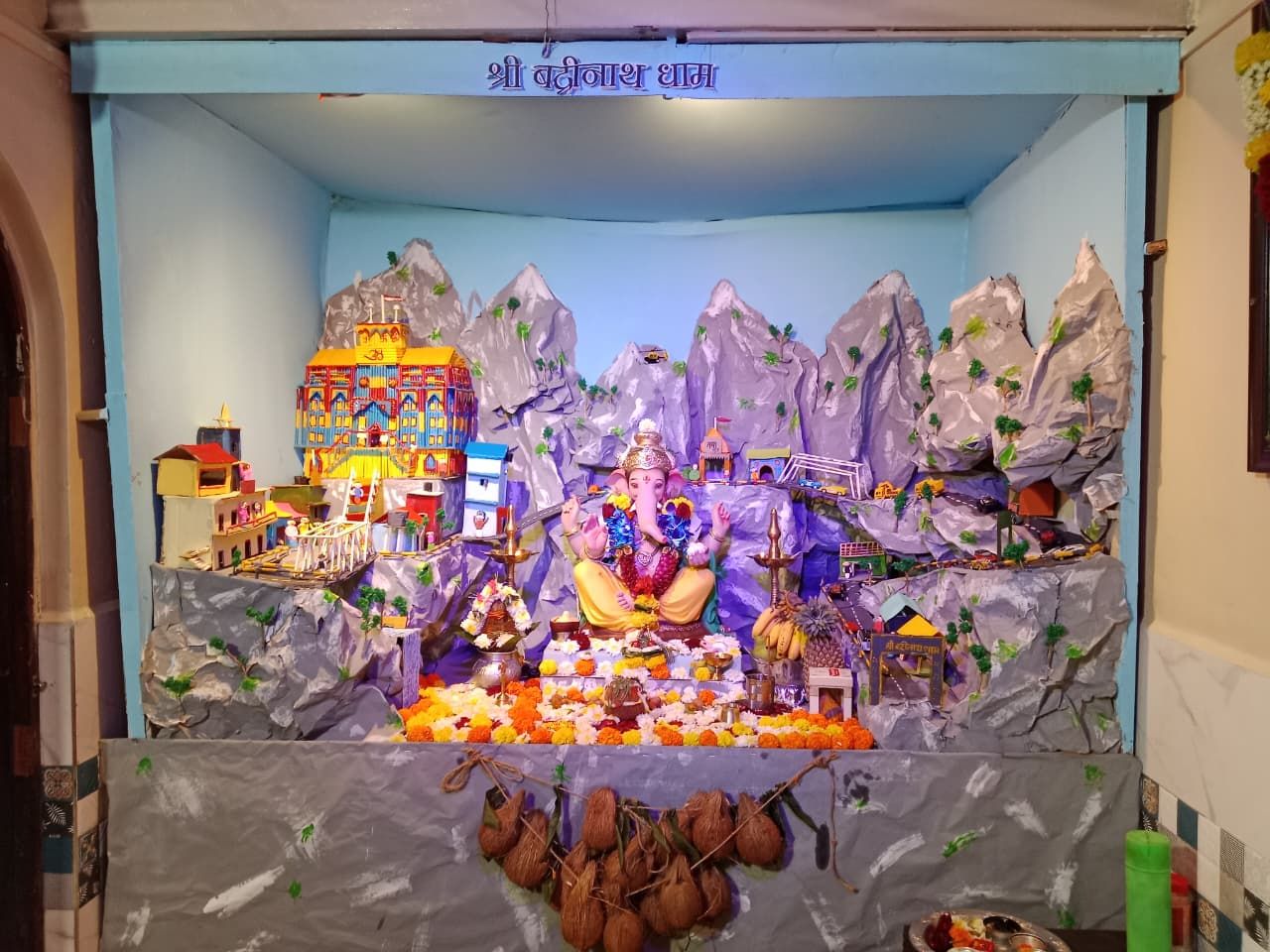आमच्या दापोडे गावातील गणपती