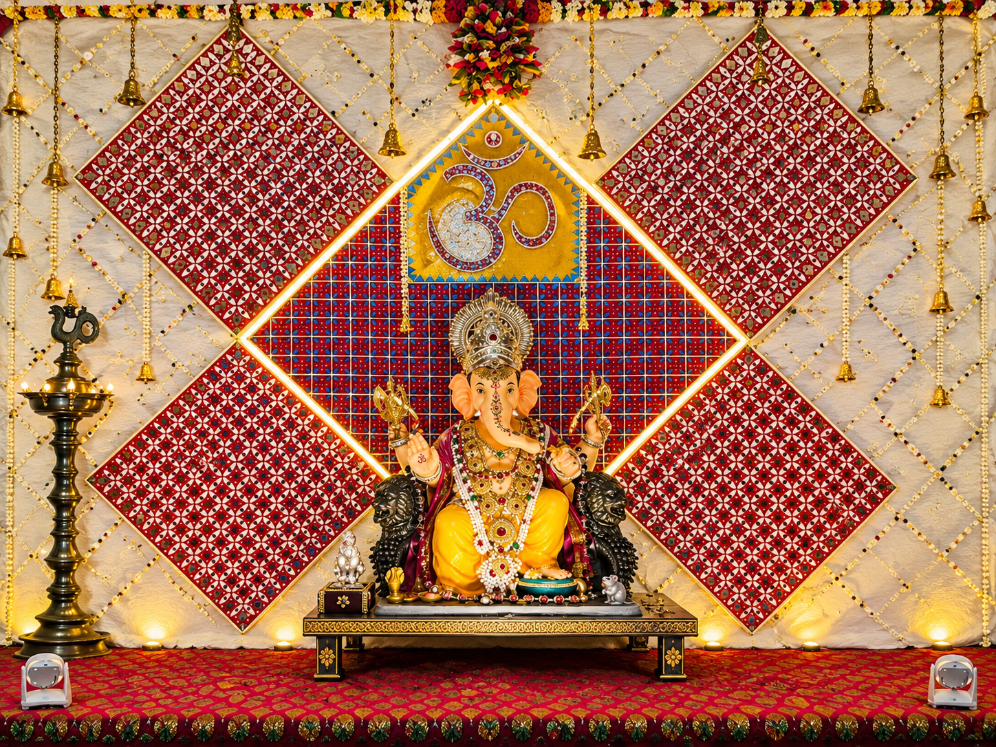 सोलापूर येथील वेर्णेकरांचा गणपती