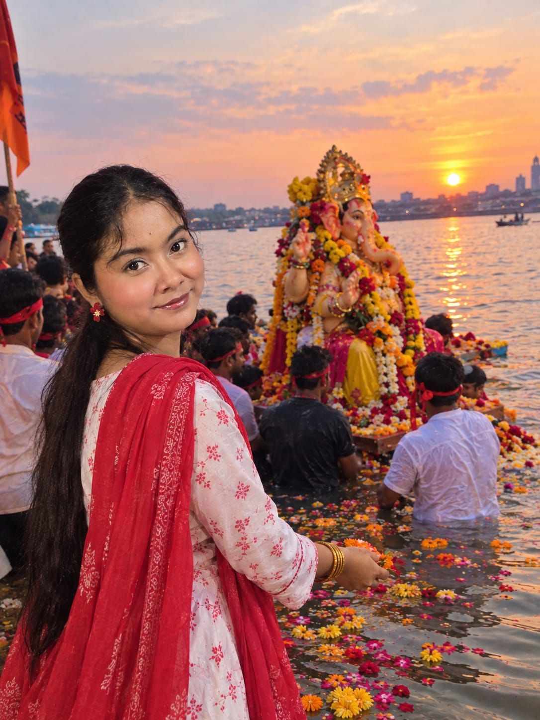 Visarjan the celebration and emotion of saying goodby