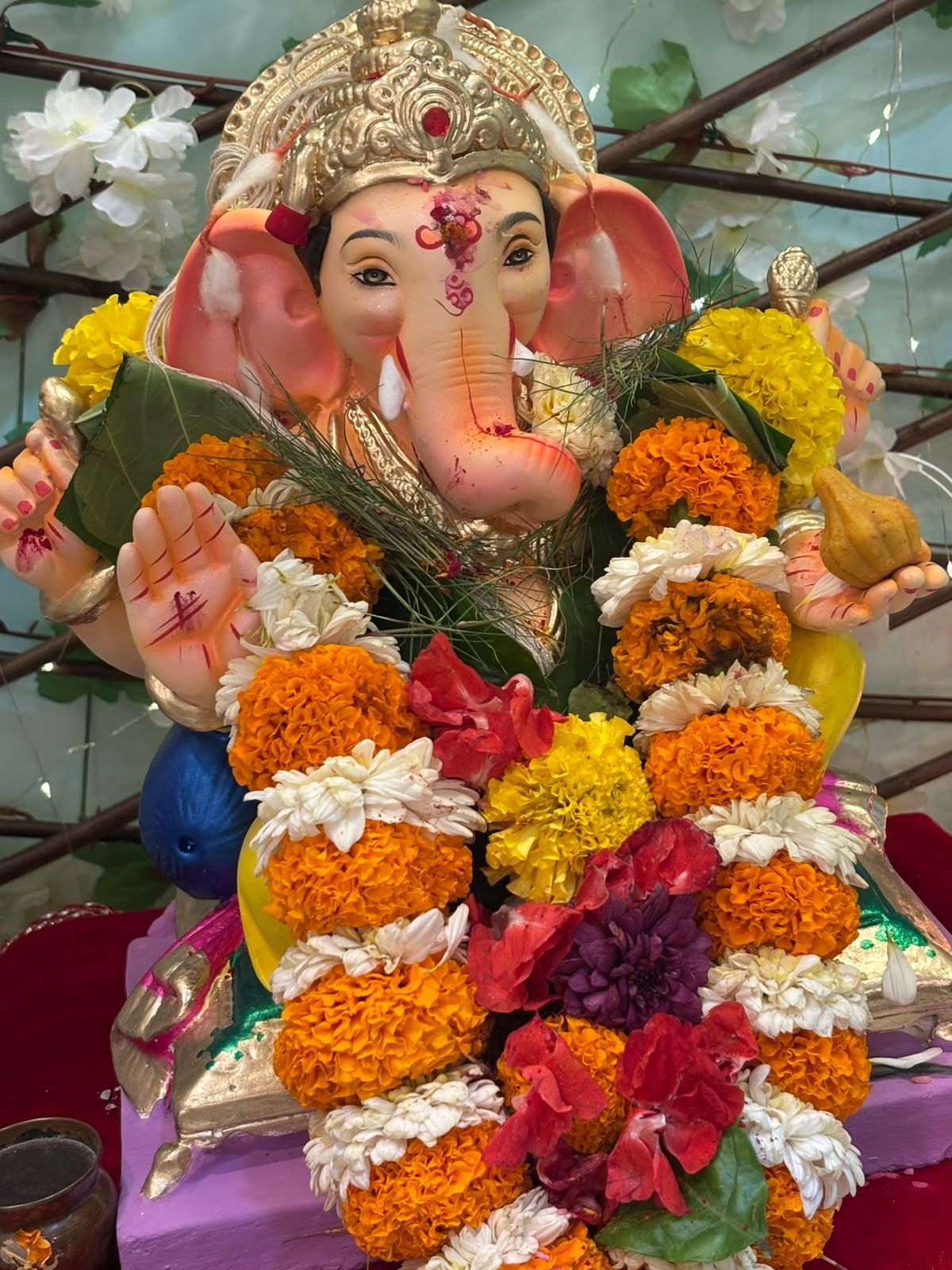 Ganesh Chathurthi celebration at my house