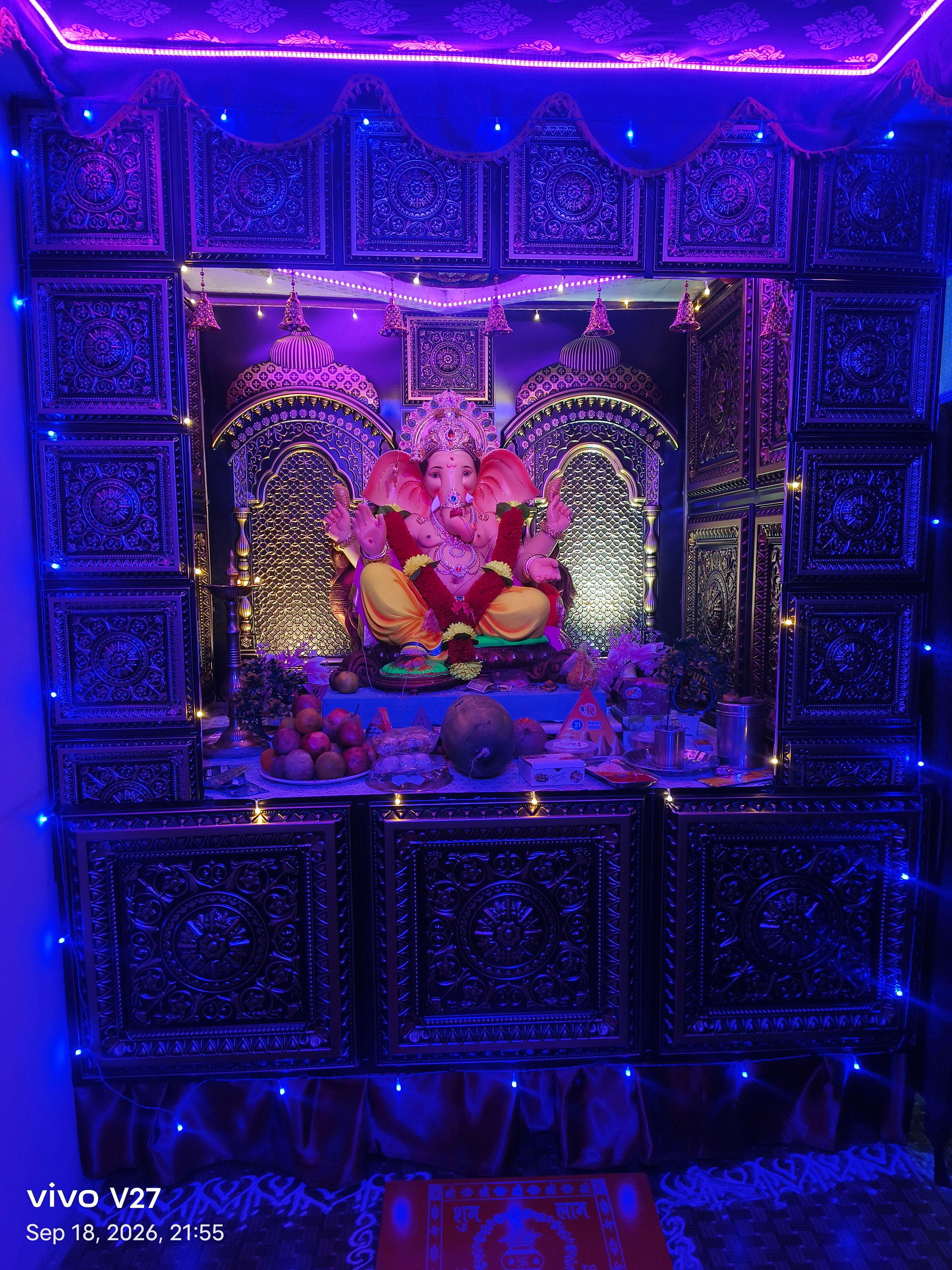 Ganesh utsav at our home